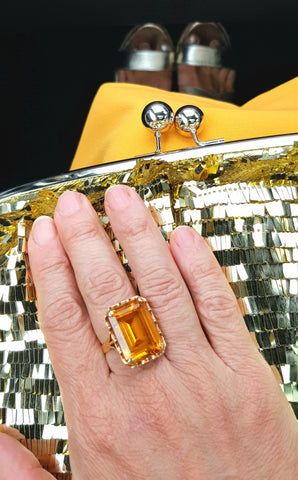 citrine ring