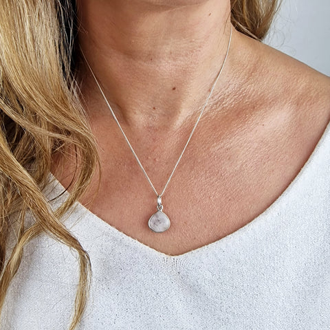 Moonstone June Birthstone Necklace