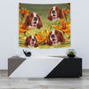 Amazing Irish Red and White Setter Print Tapestry-Free Shipping