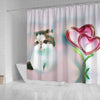 Exotic Shorthair Cat Print Shower Curtain-Free Shipping