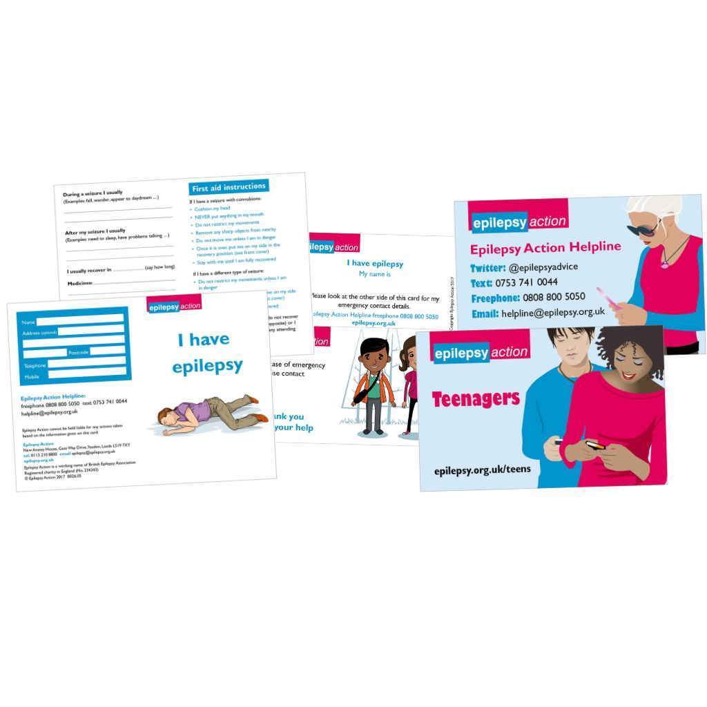 ID cards and care plans | Epilepsy Action shop