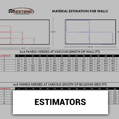 Materials Estimators