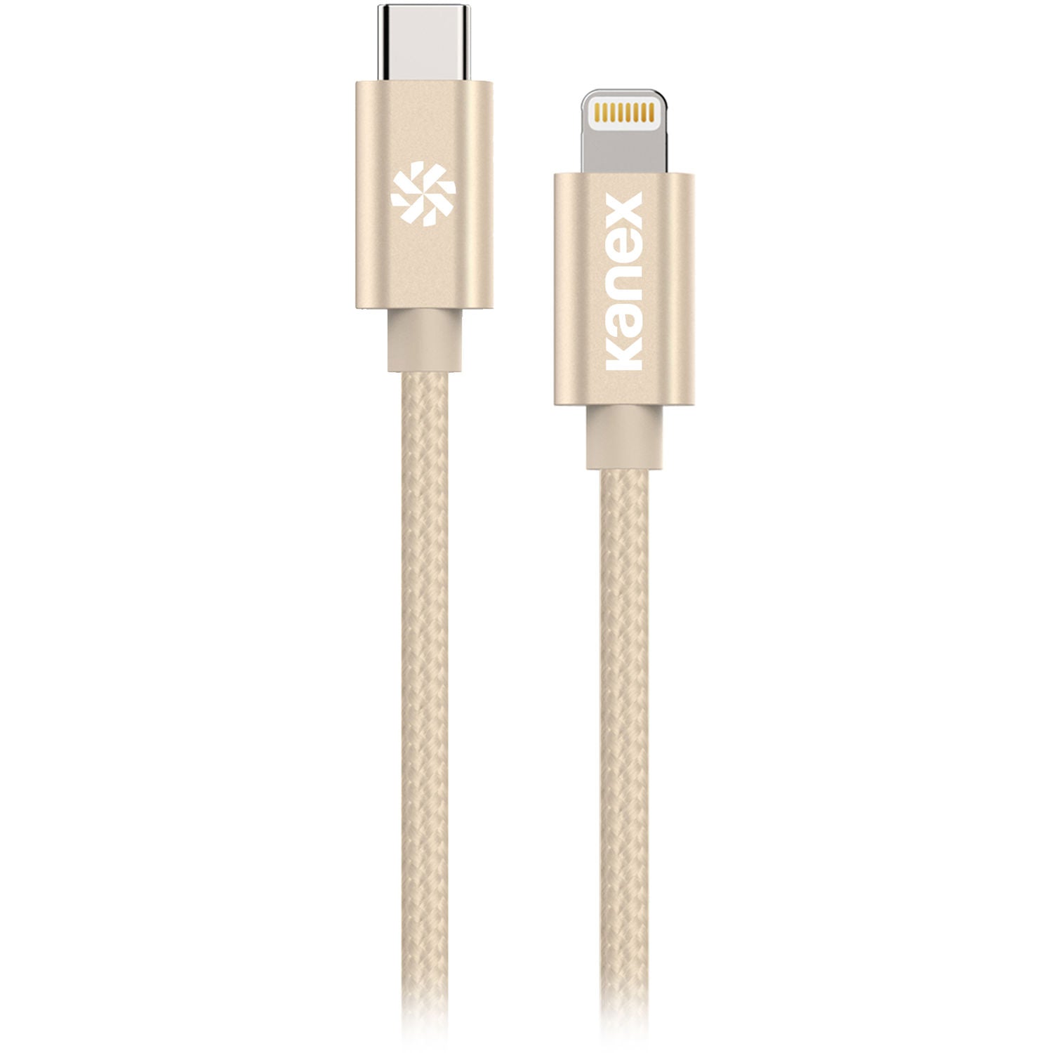 Kanex DuraBraid Premium USB-C to Lightning 1.2m - Gold