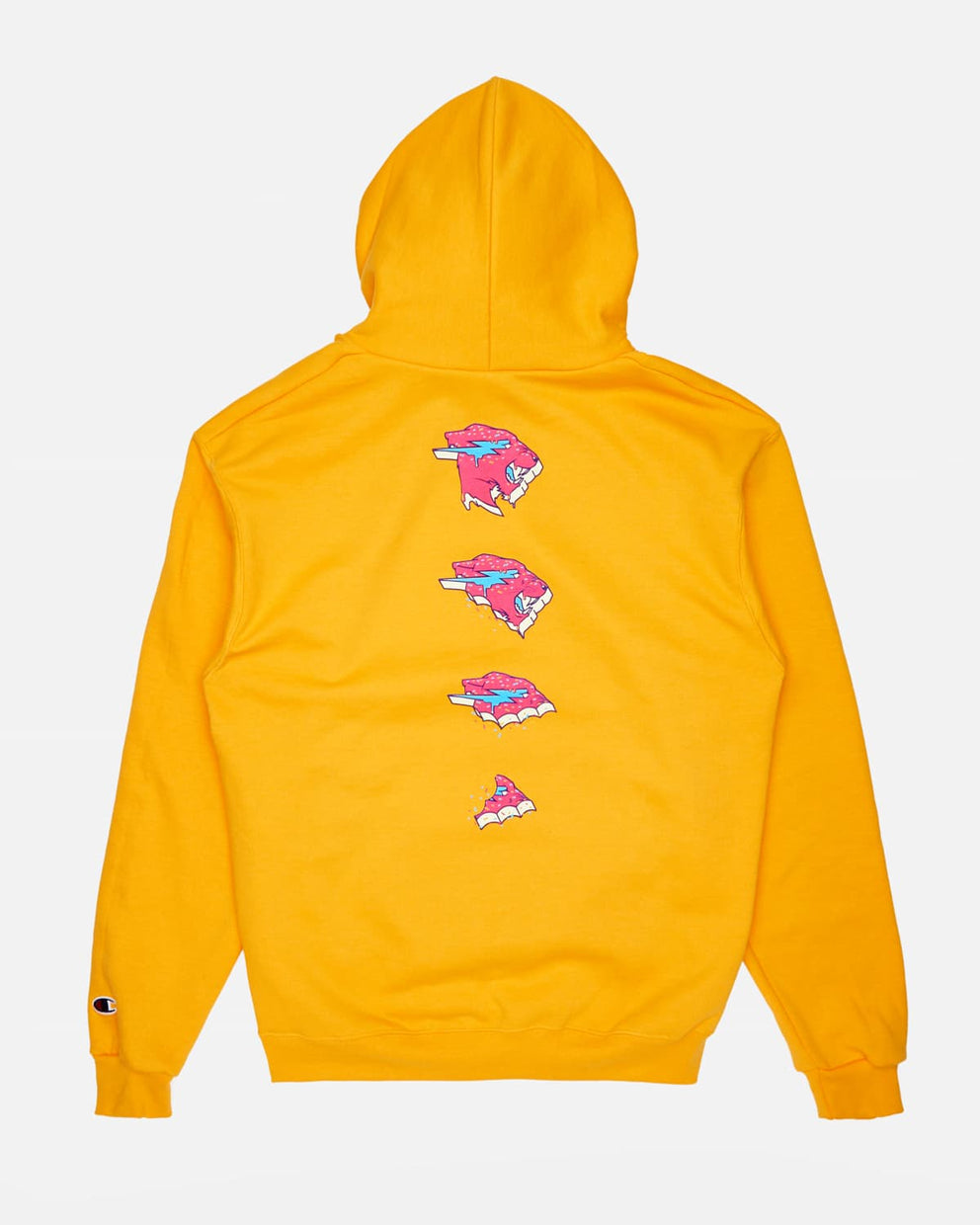 champion writing hoodie