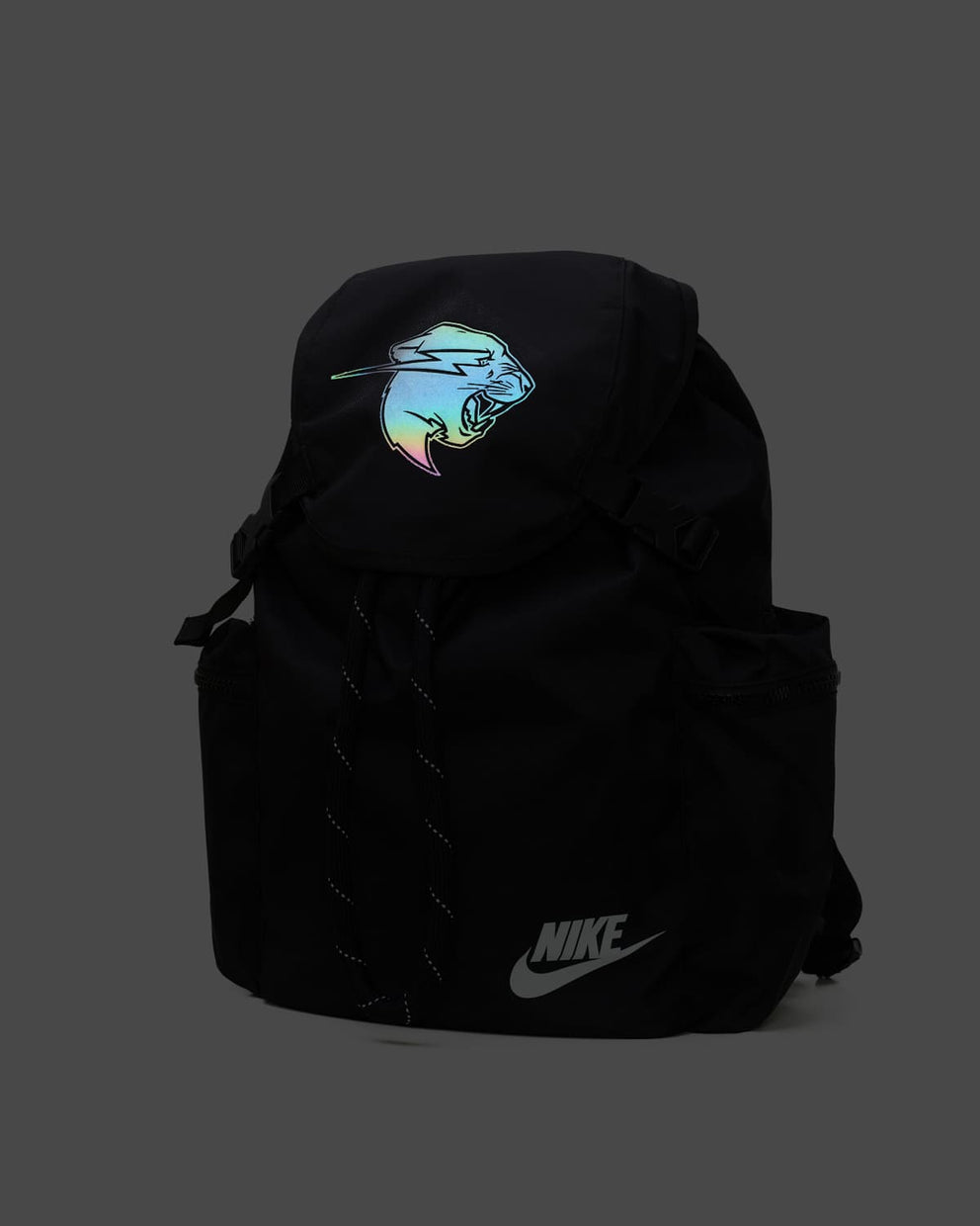 reflective backpack nike