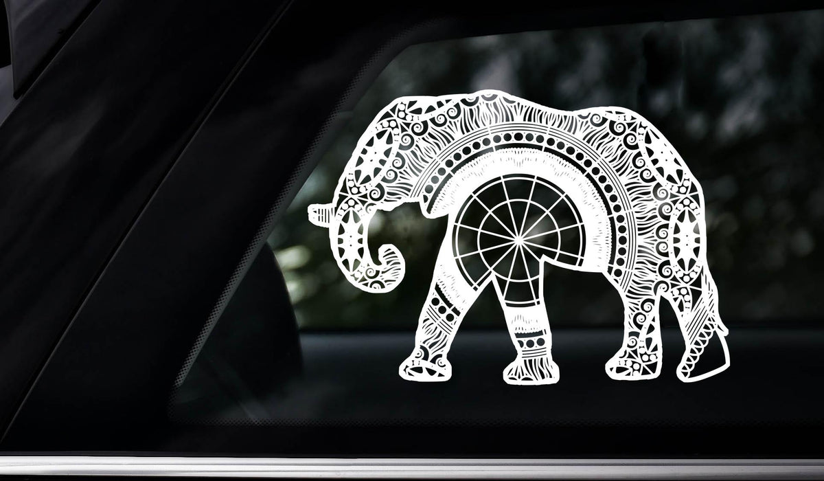 African Elephant Mandala Animal Svg - Mandalasvg.com