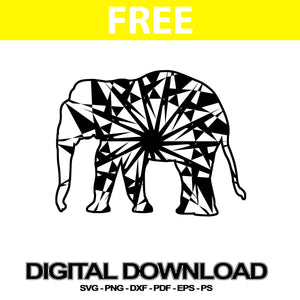 Free Free 137 Free Elephant Svg Cut File SVG PNG EPS DXF File