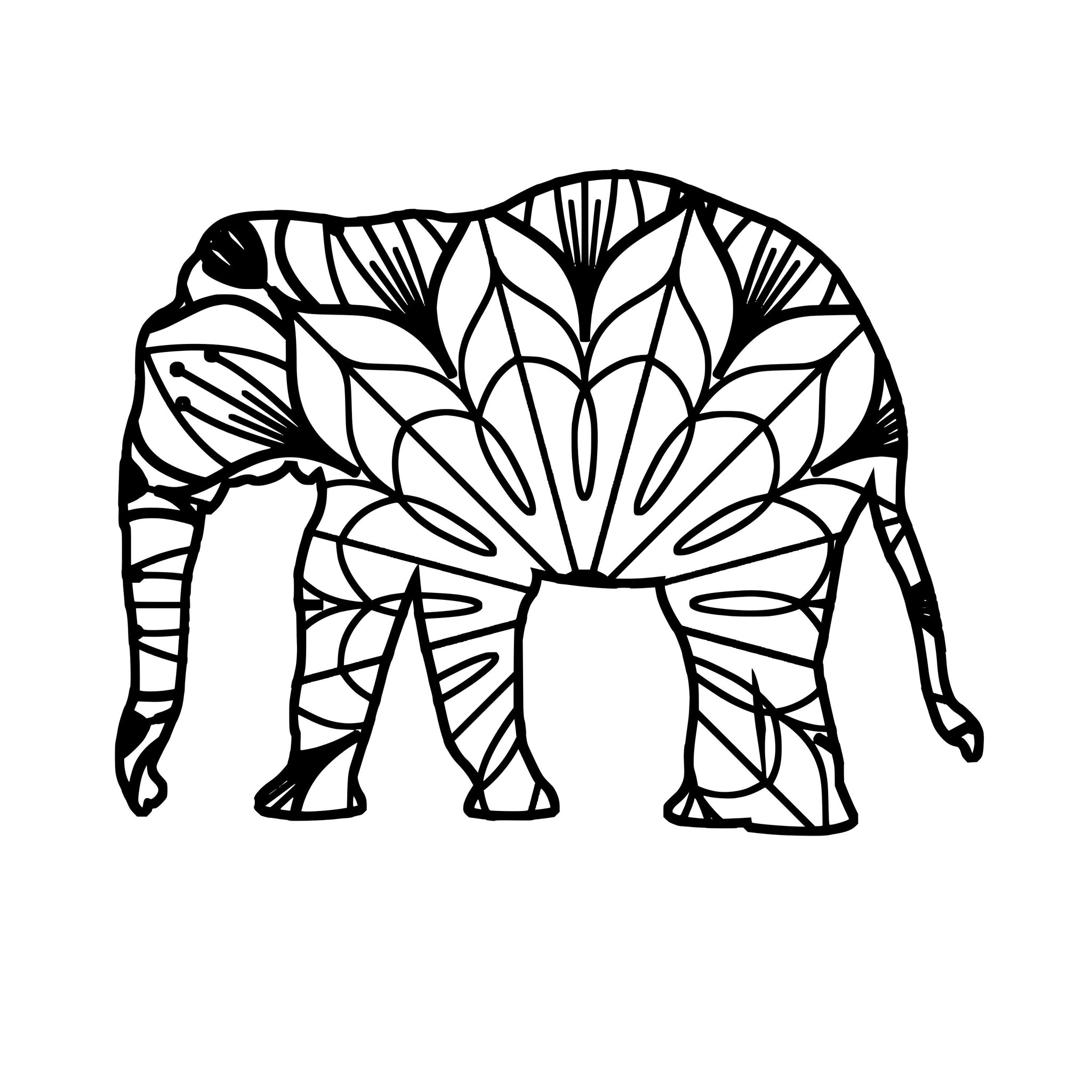 Download Asian Elephant Mandala Asian Elephant Mandala Svg Mandalasvg Com