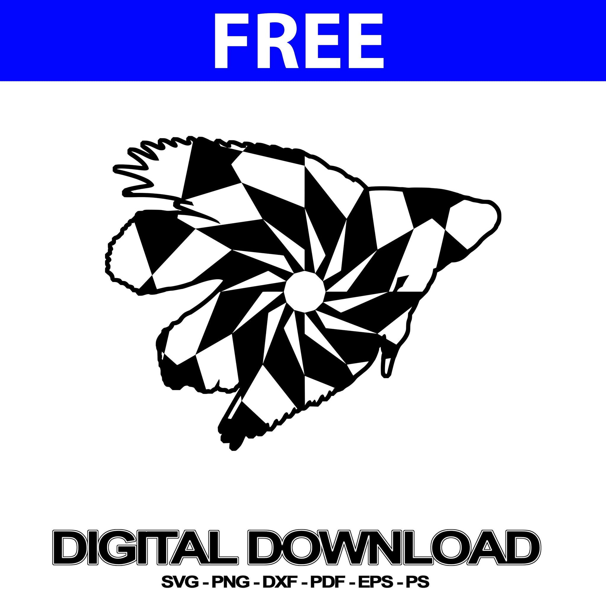 Download Betta Fish Svg Downloads Mandala Vector Svg Free Mandalasvg Com