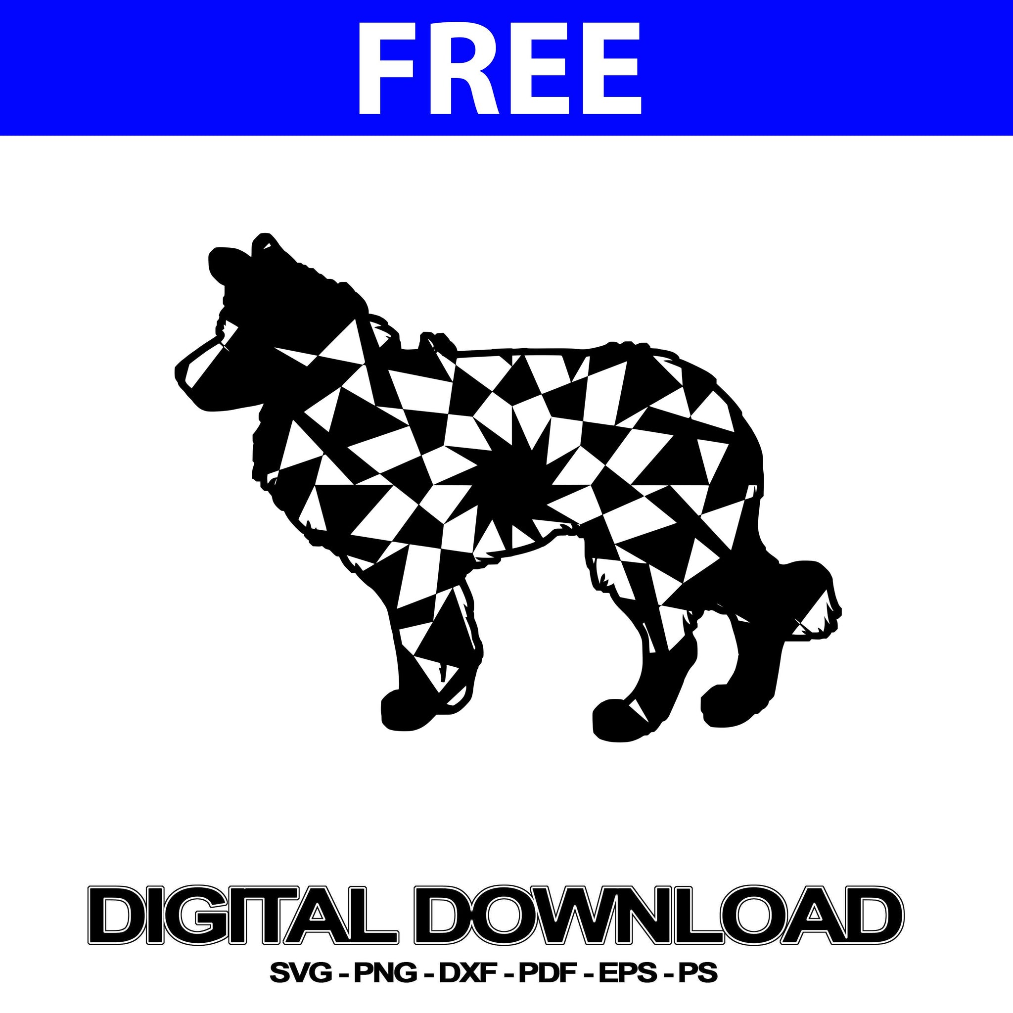 Download Border Collie Cheap Svg Files Mandala Vector | Svg Free ...