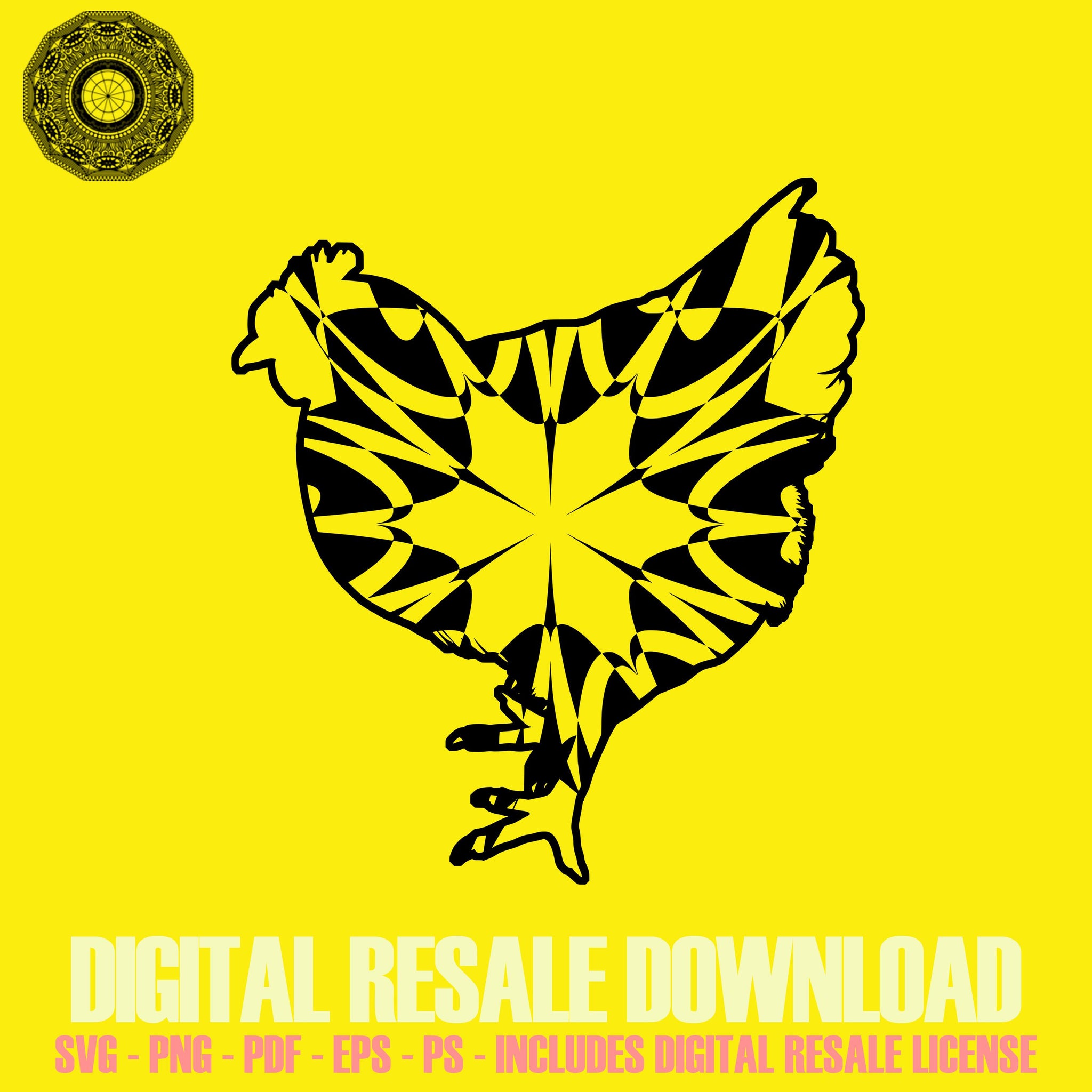 Download Chicken Mandala SVG November Collection Digital Download ...