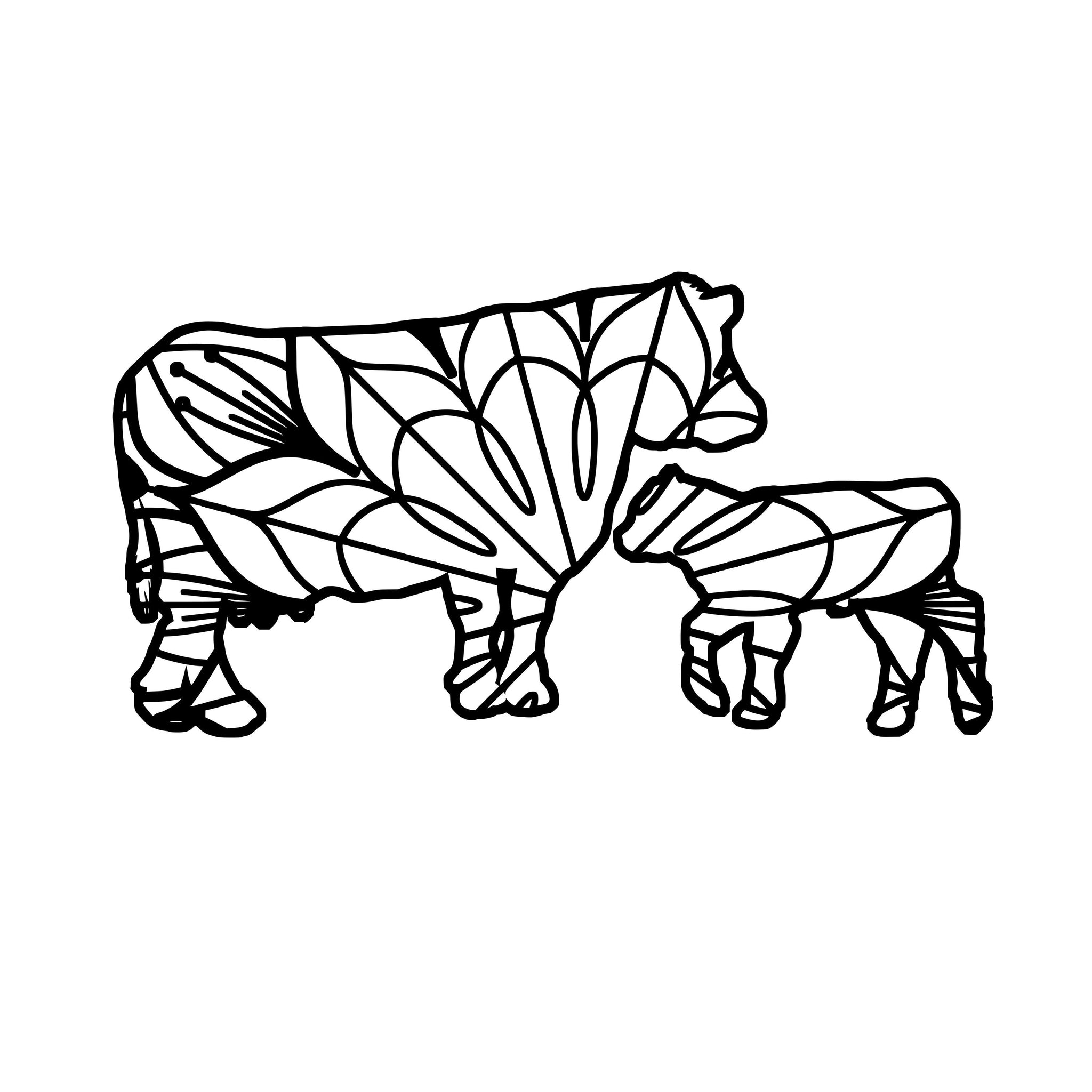 Free Free Mandala Cow Svg 886 SVG PNG EPS DXF File