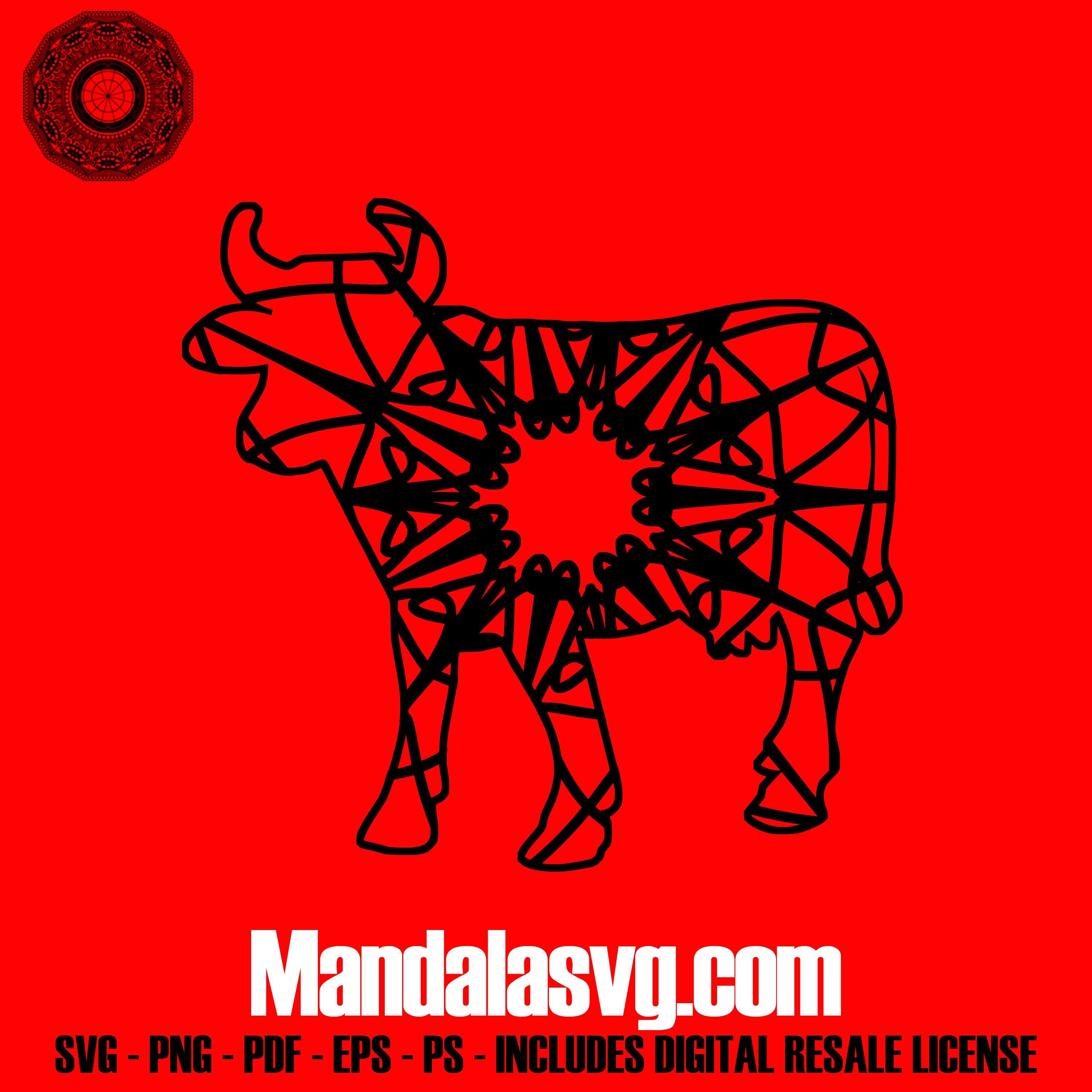 Cow Free Svg Cut Cow Svgs Files Cow Svg Downloads Cow Cheap Svg Files Mandalasvg Com