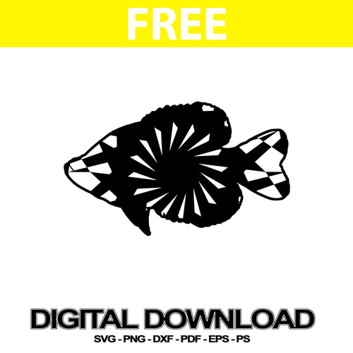 Download Products Tagged Crappie Silhouette Studio Mandalasvg Com