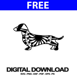 Download Dachshund Cheap Svg Files Mandala Graphics Svg Free Mandalasvg Com