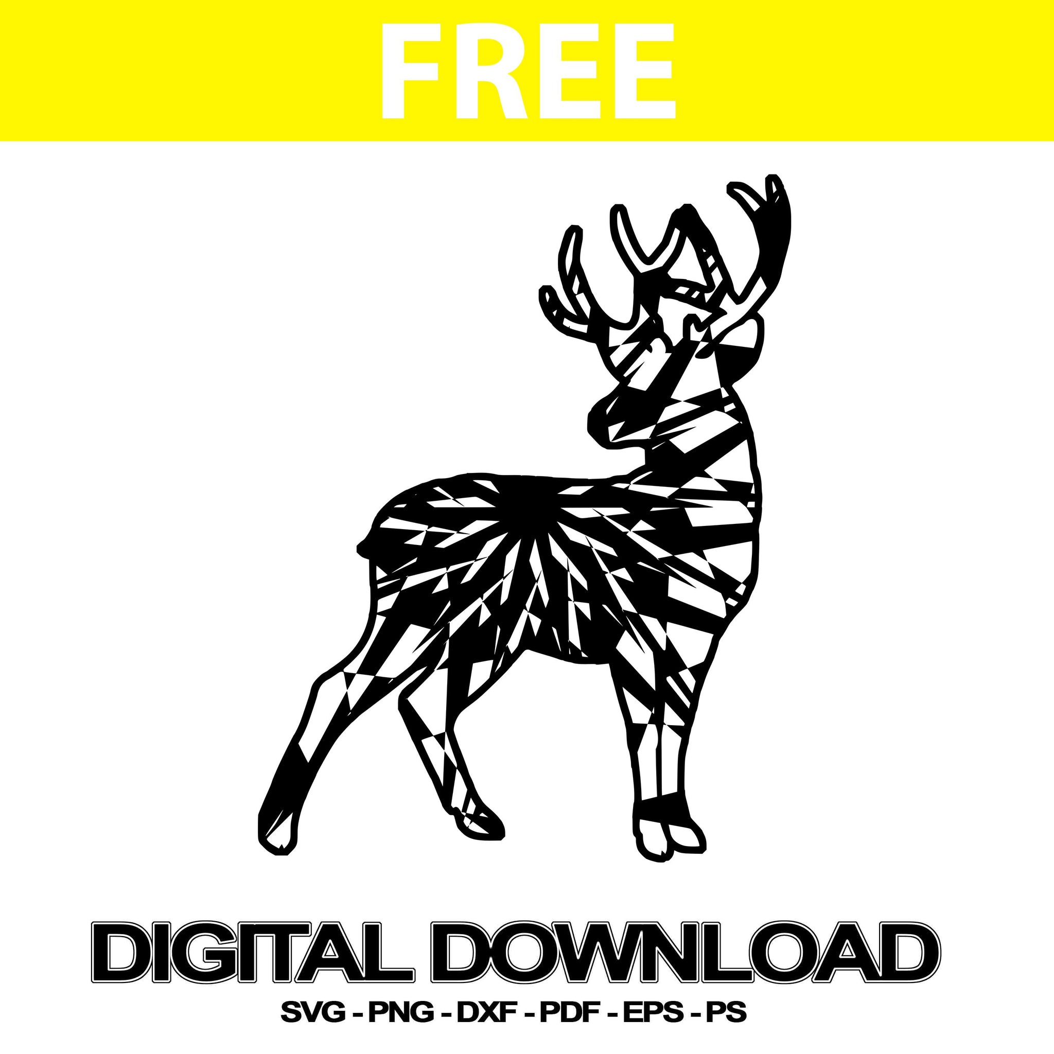 Download Deer Svg Cutting Files Mandala Design Svg Free Mandalasvg Com