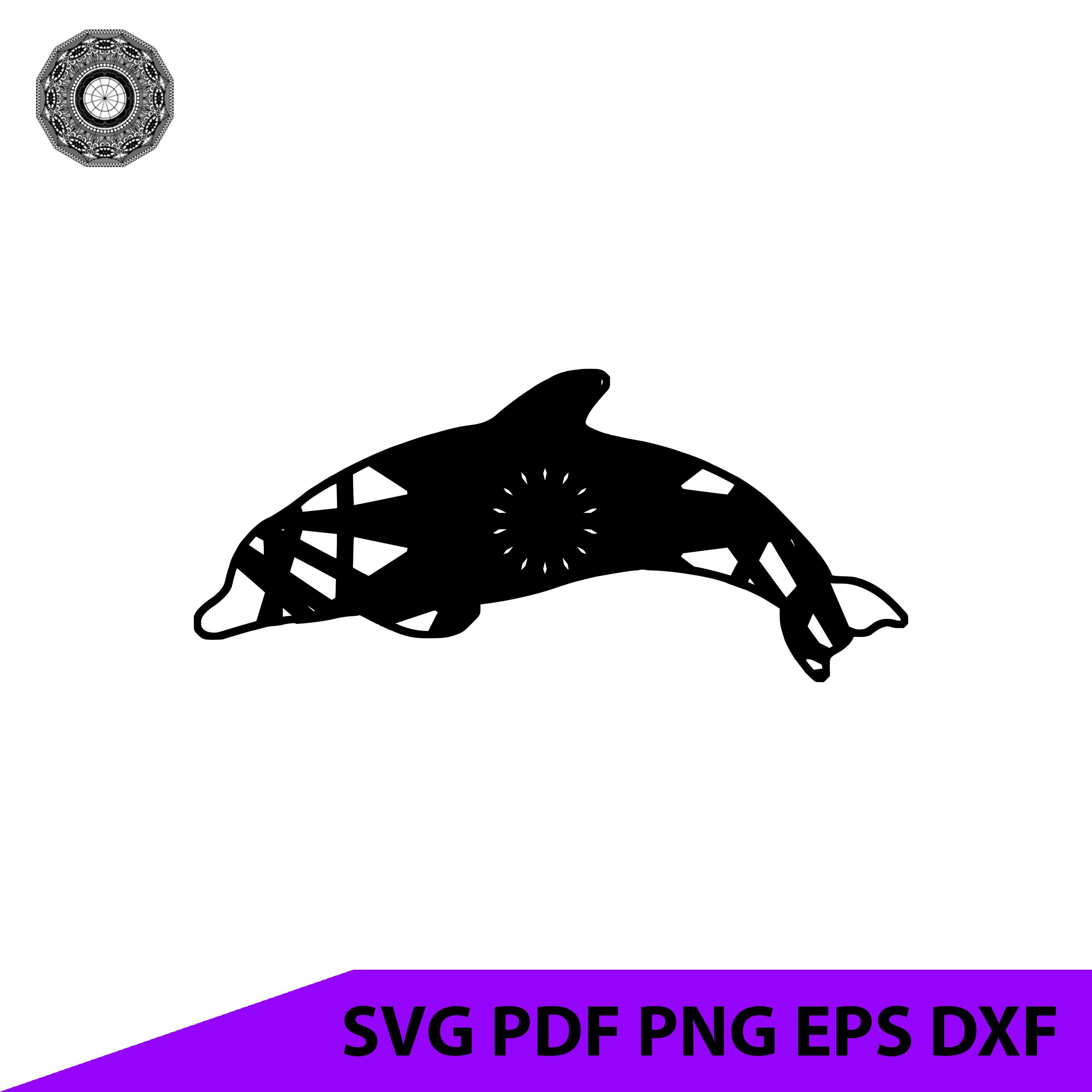 Download Cheap Svg Files Svg Cut File Pdf Vector Images Dolphin Mandalasvg Com