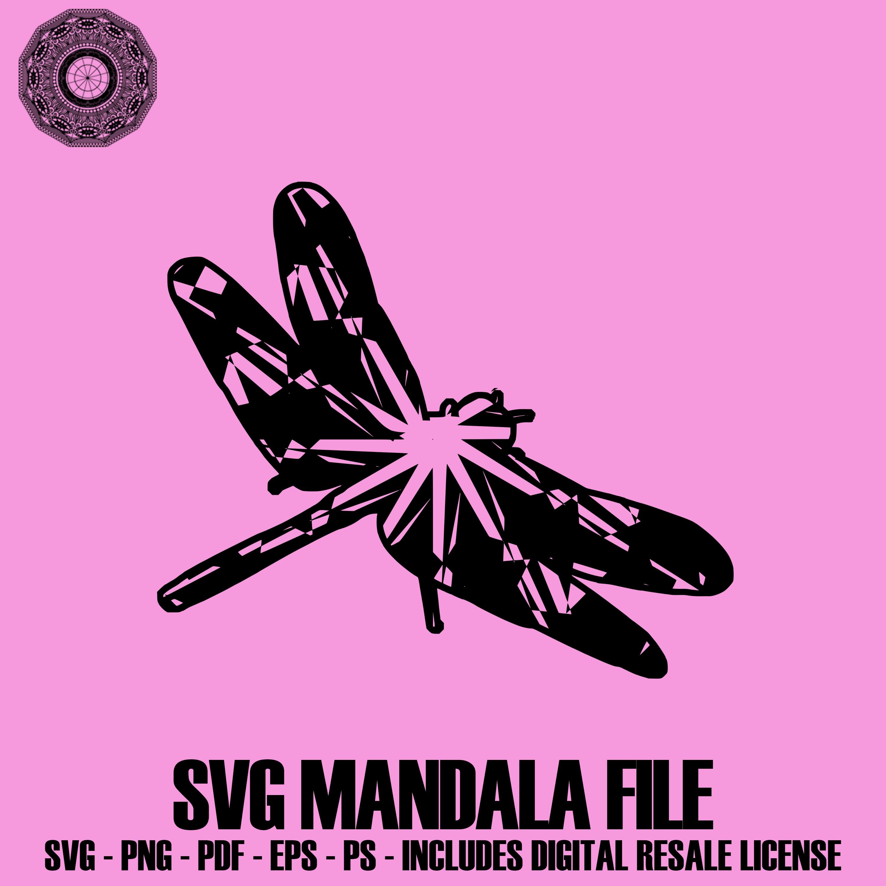 Download Dragonfly Free Svg Cut Mandala Mandala Png Mandalasvg Com