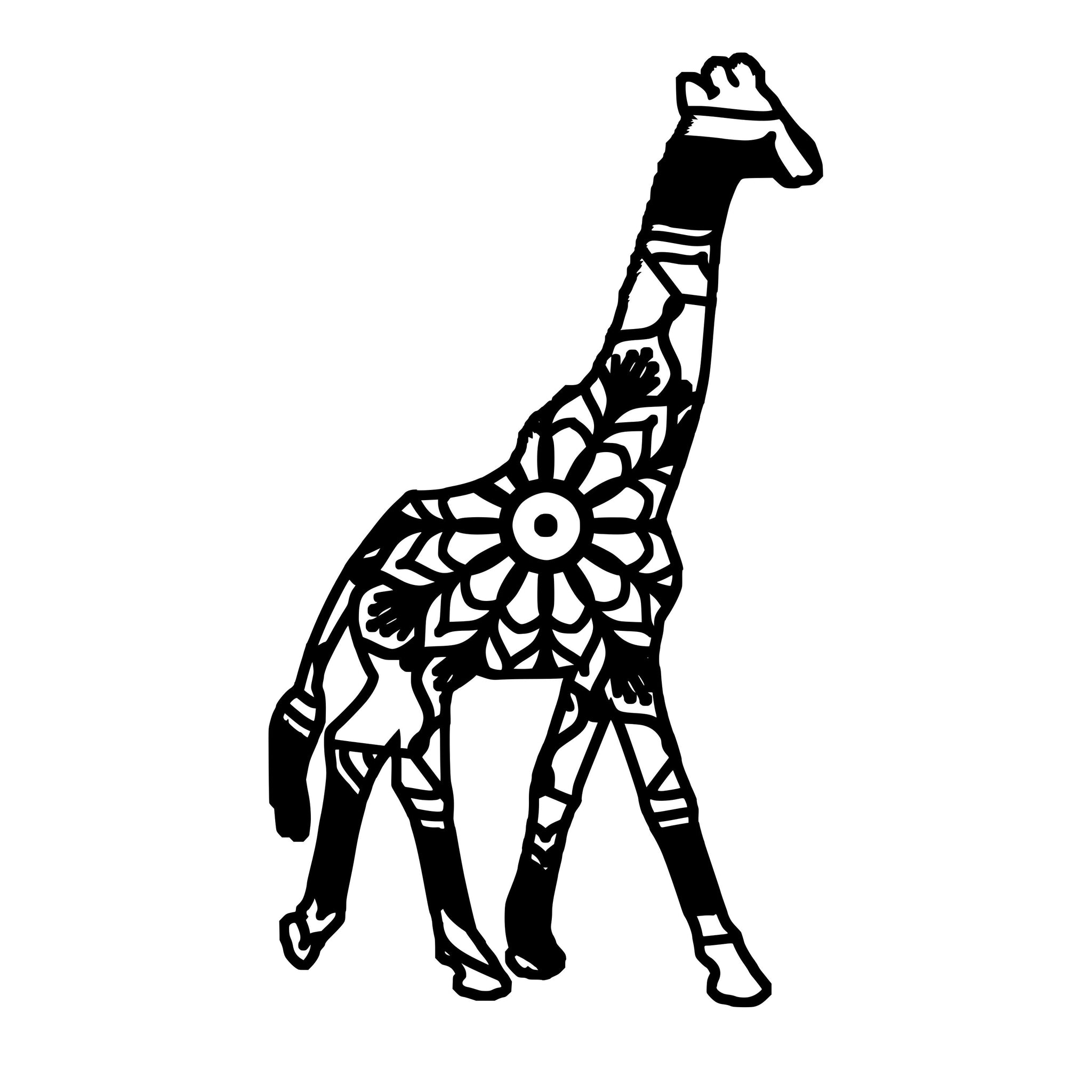 Free Free Mandala Giraffe Svg 500 SVG PNG EPS DXF File