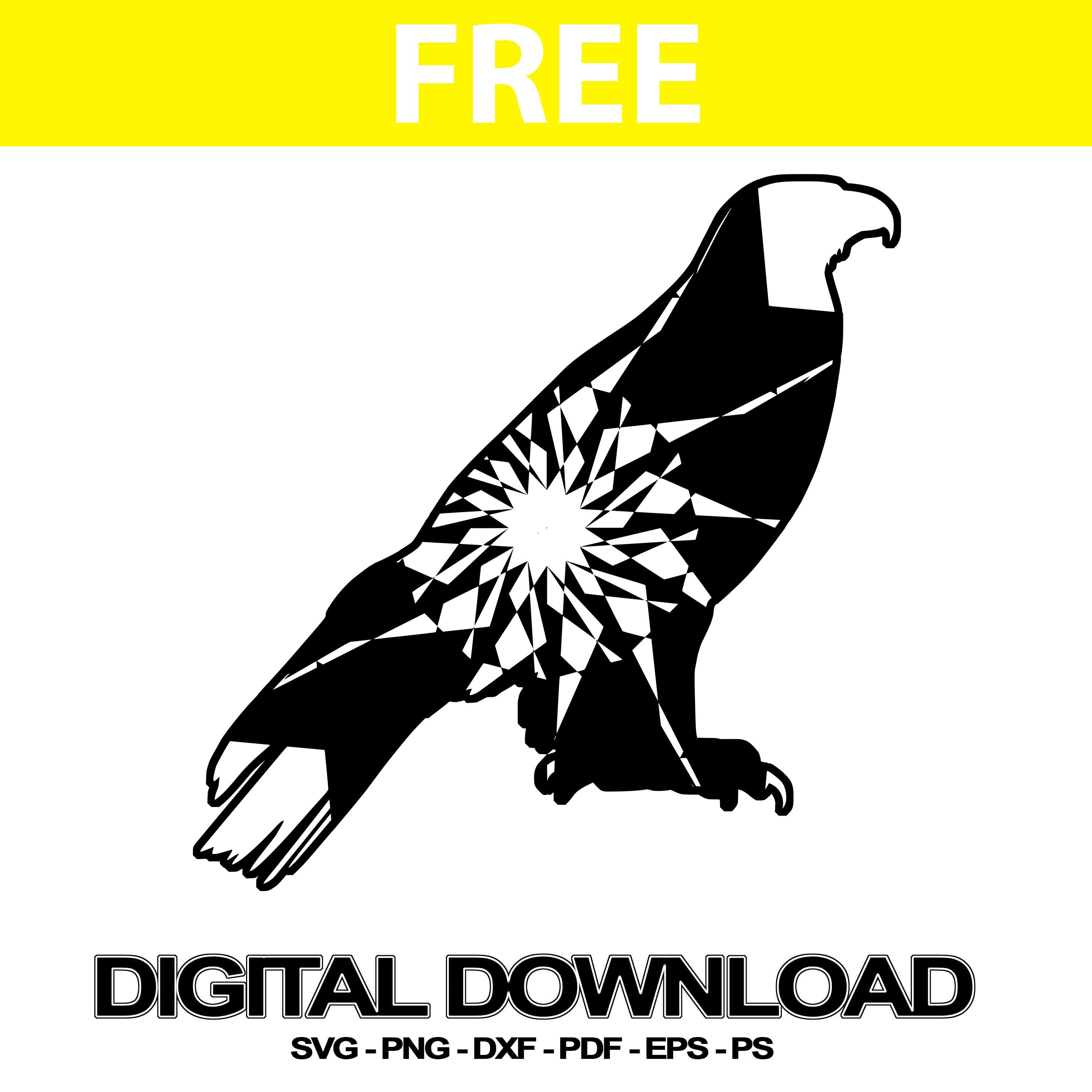 Download Golden Eagle Svgs Files Mandala Images Svg Free Mandalasvg Com