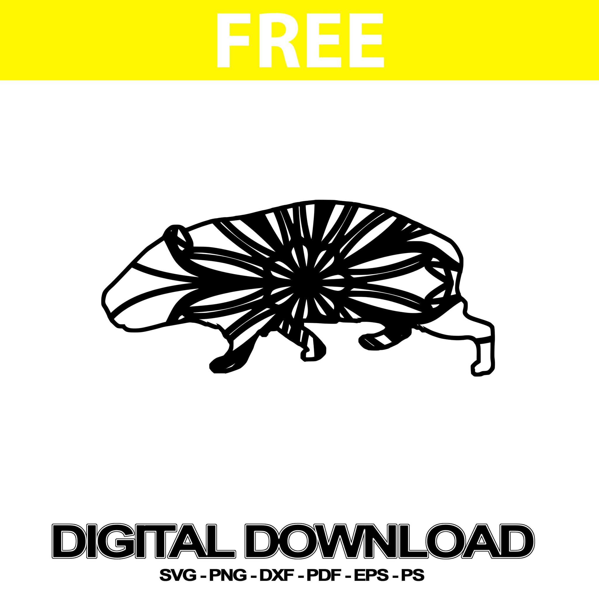 Download Guinea Pig Svg Downloads Mandala | Svg Free - Mandalasvg.com