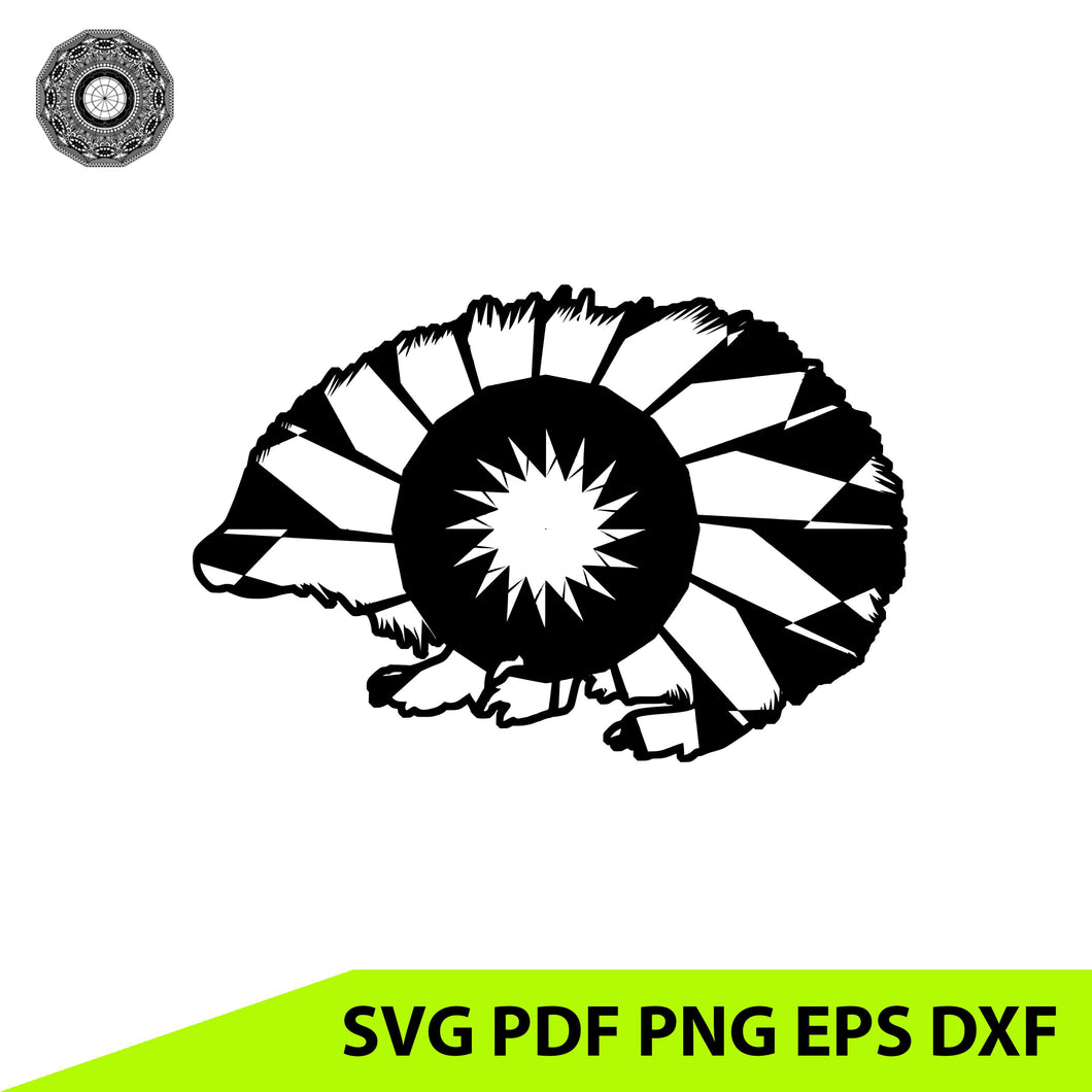 Download Svg Files Art Design Svg For Machines Silhouette Cut Files Hedgehog Mandalasvg Com