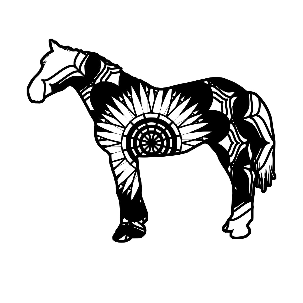 Download Horse Mandala Animals Svg - Mandalasvg.com