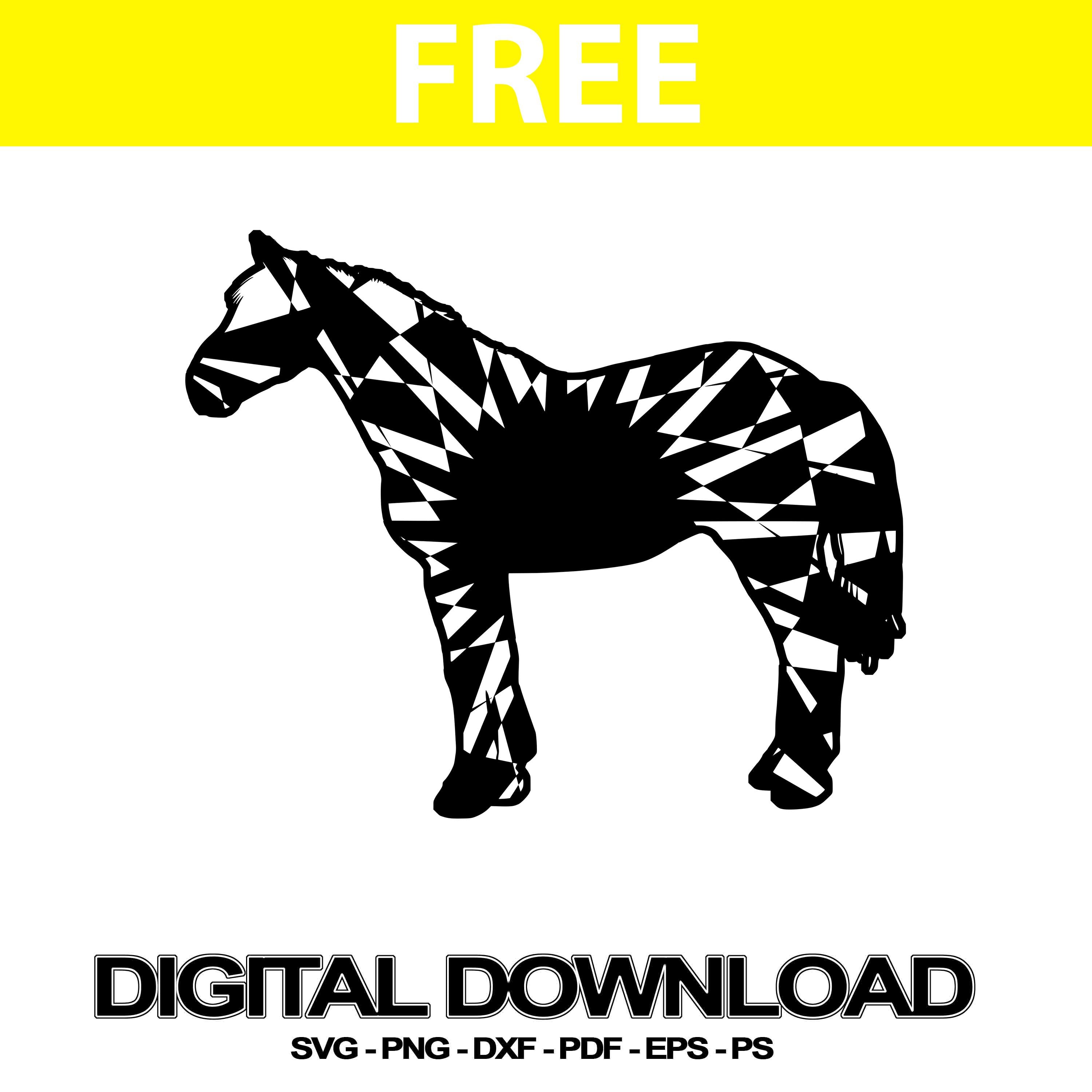 Download Horse Svg Downloads Mandala Dxf Svg Free Mandalasvg Com