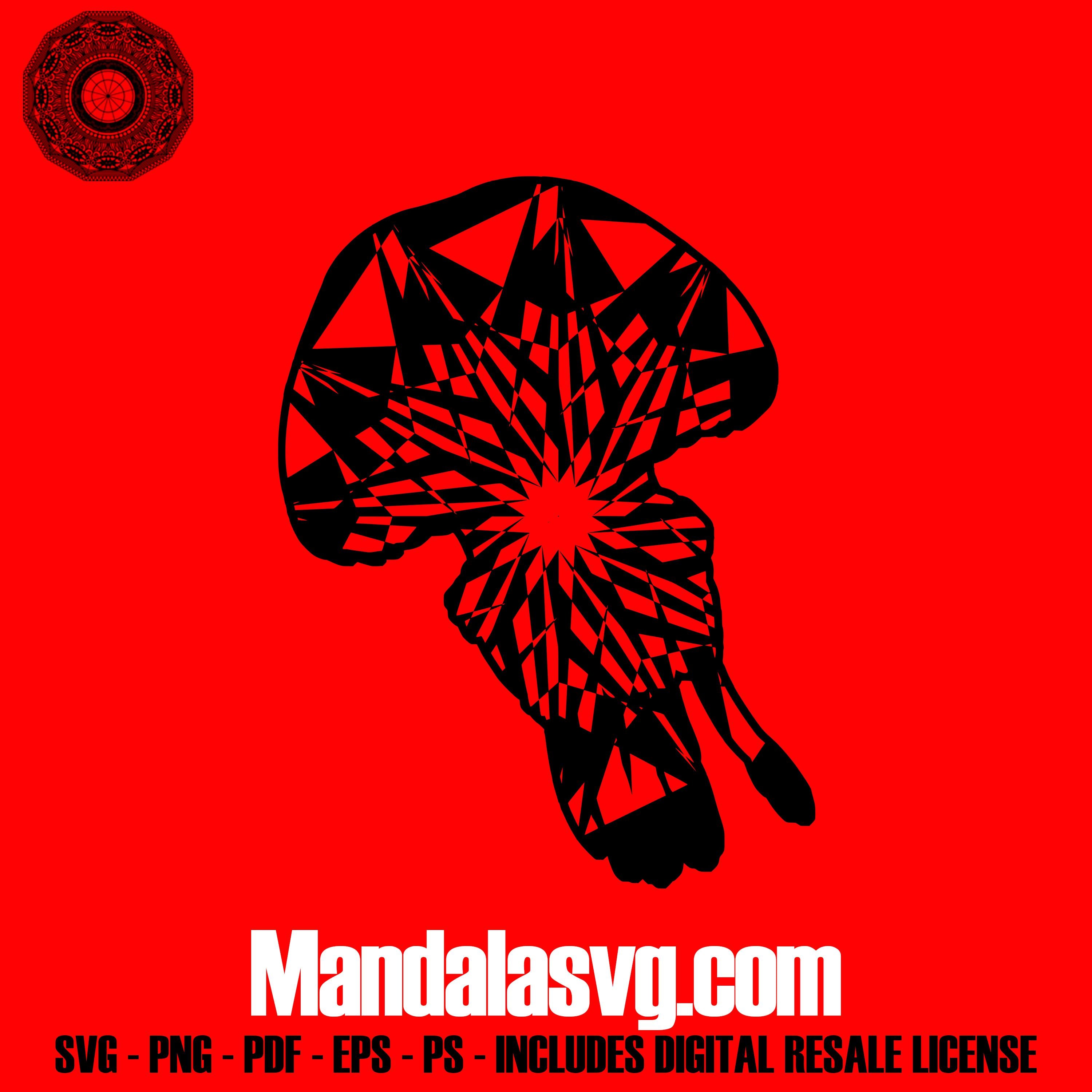 Download Jellyfish Free Svg Cut Mandala For Machines Mandala Images Mandalasvg Com
