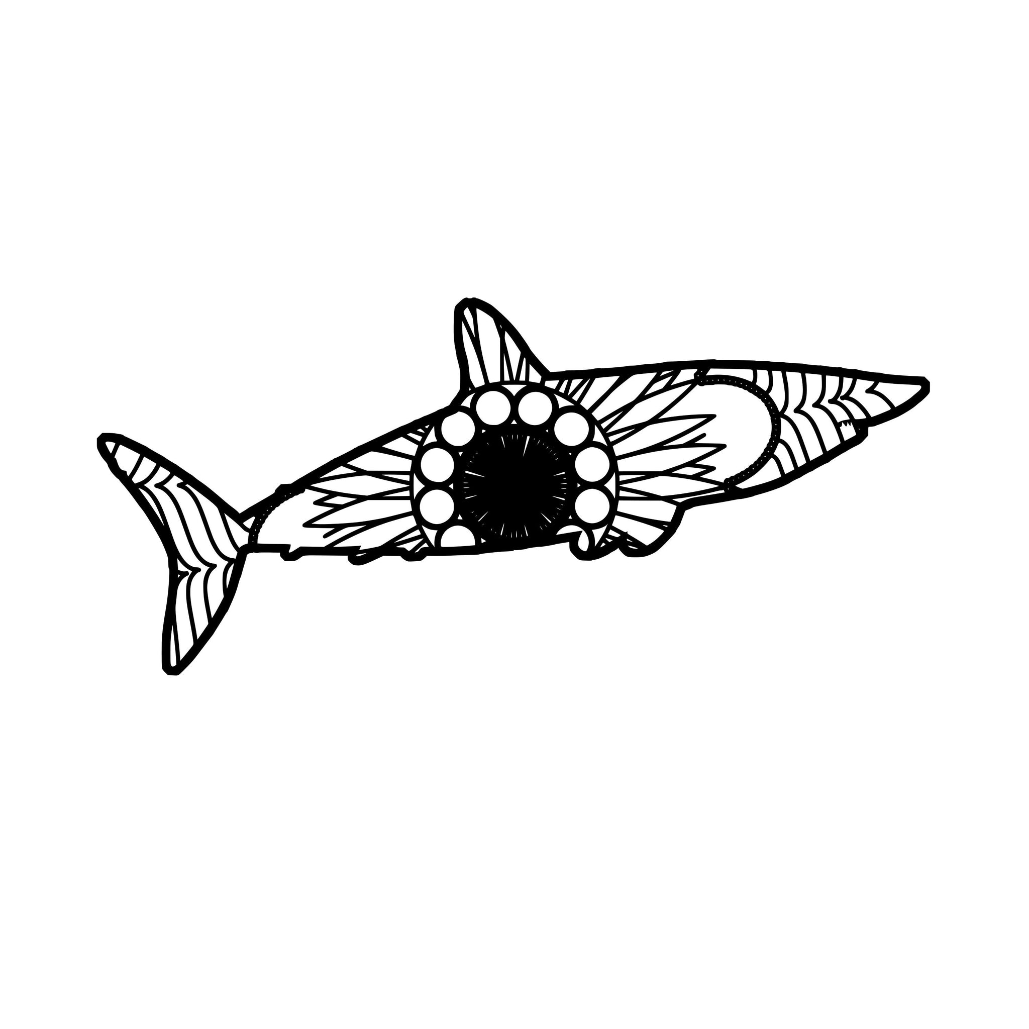 Free Free 146 Shark Mandala Svg Free SVG PNG EPS DXF File