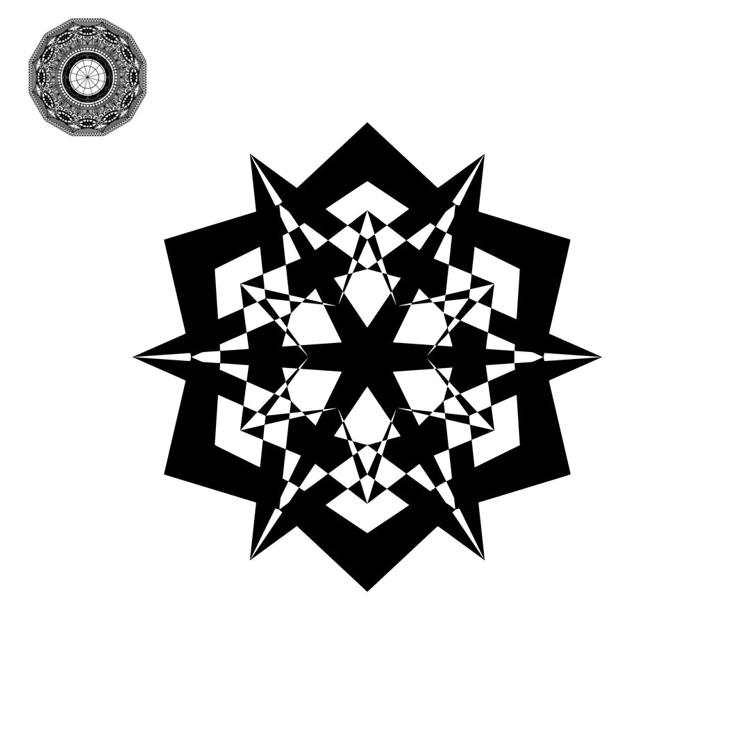 Download Mandala Monogram Free Svg Cut - Mandalasvg.com