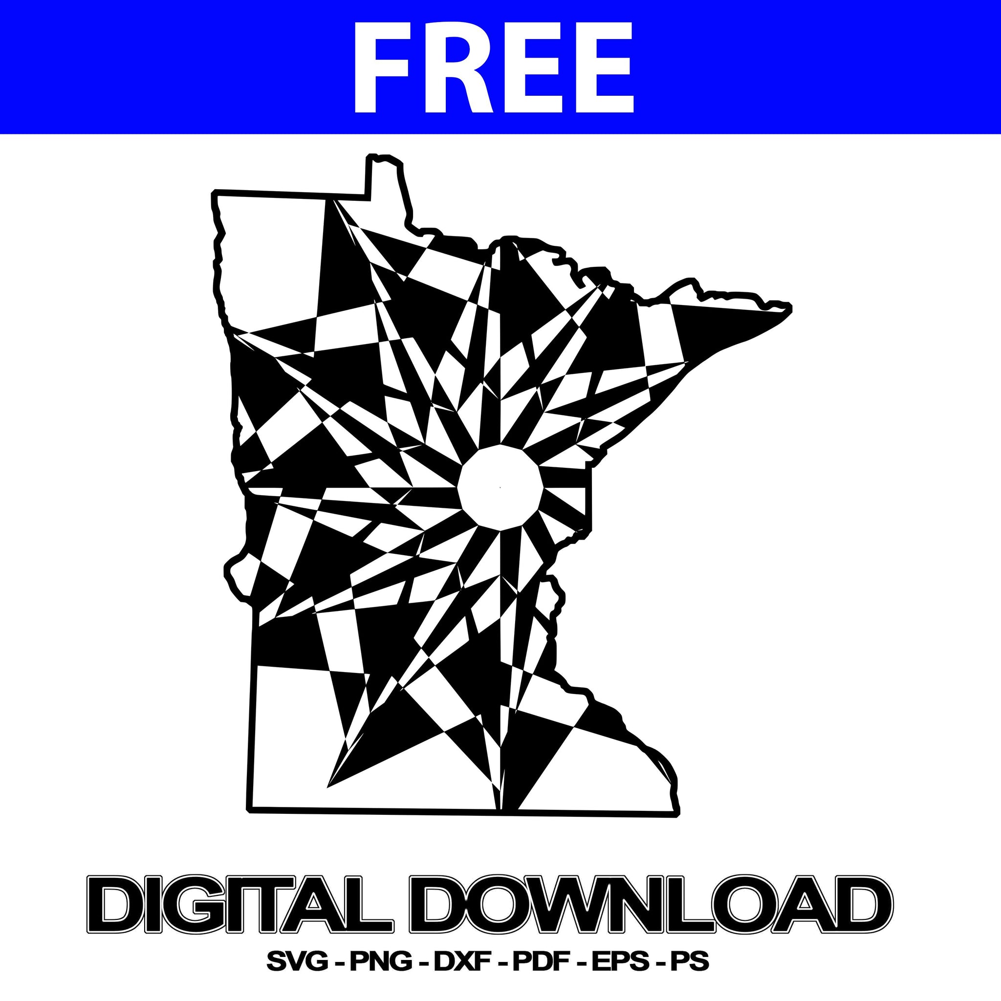 Download Minnesota Map Cheap Svg Files Mandala PNG | Svg Free ...