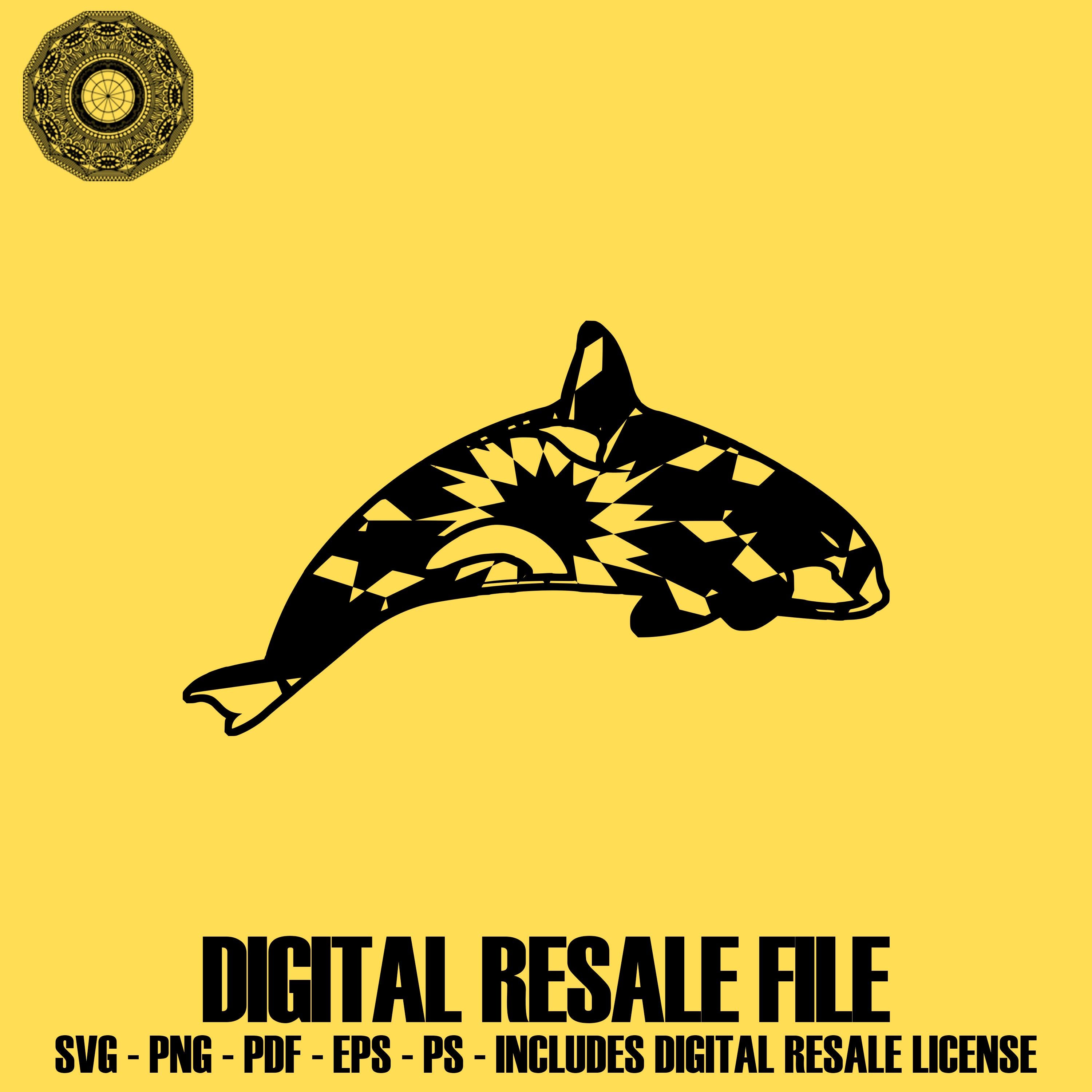 Download Orca Whale Svg Files Svg Mandala File Mandalasvg Com