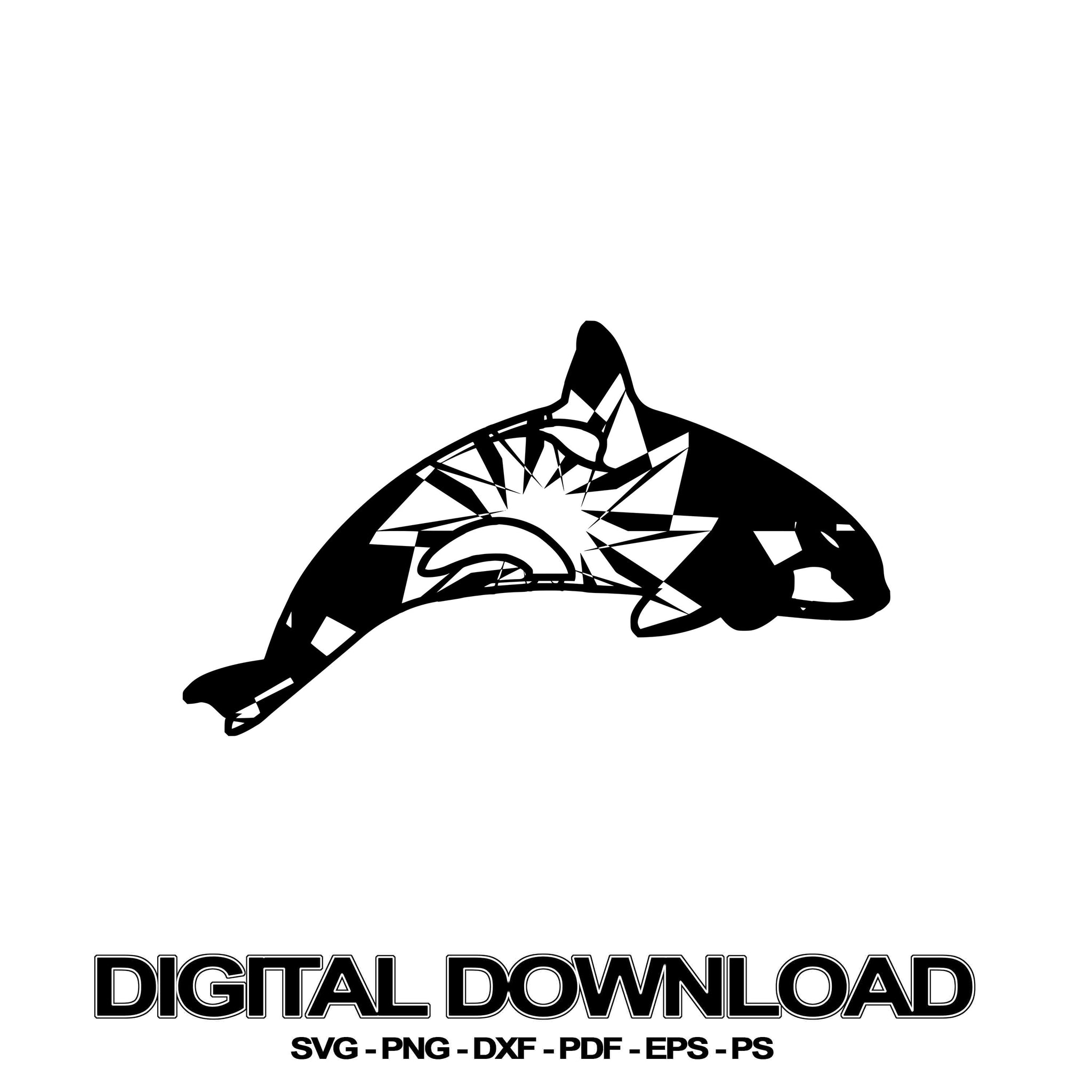 Download Orca Whale Mandala October Edition Svg Digital Picture Download File D Mandalasvg Com