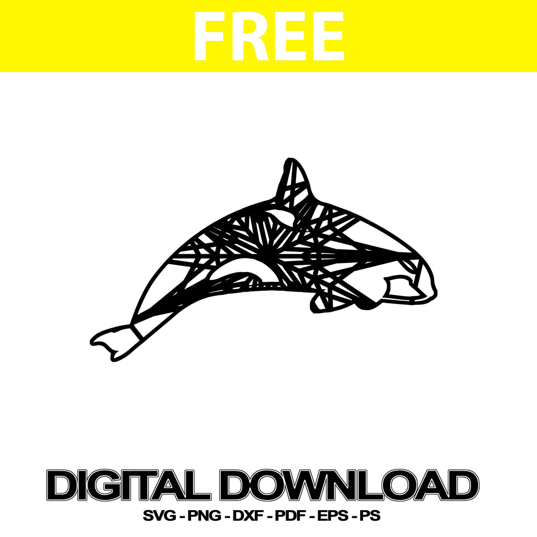 Orca Whale Svgs Files Mandala Vector | Svg Free ...