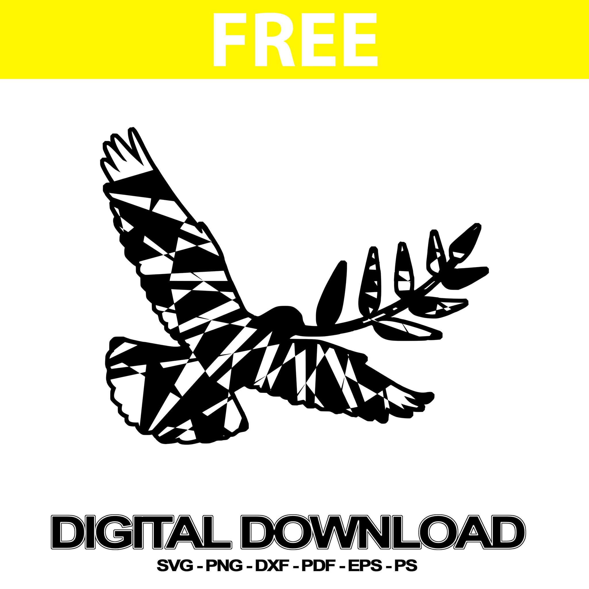 Download Peace Dove Free Svg Cut Mandala For Machines Svg Free Mandalasvg Com