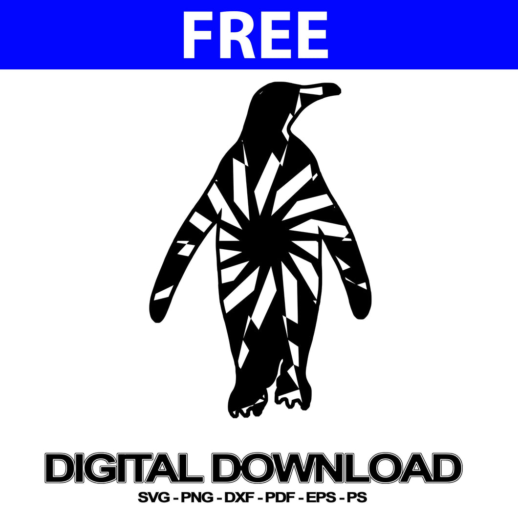 Download Penguin Cheap Svg Files Mandala Vector | Svg Free ...