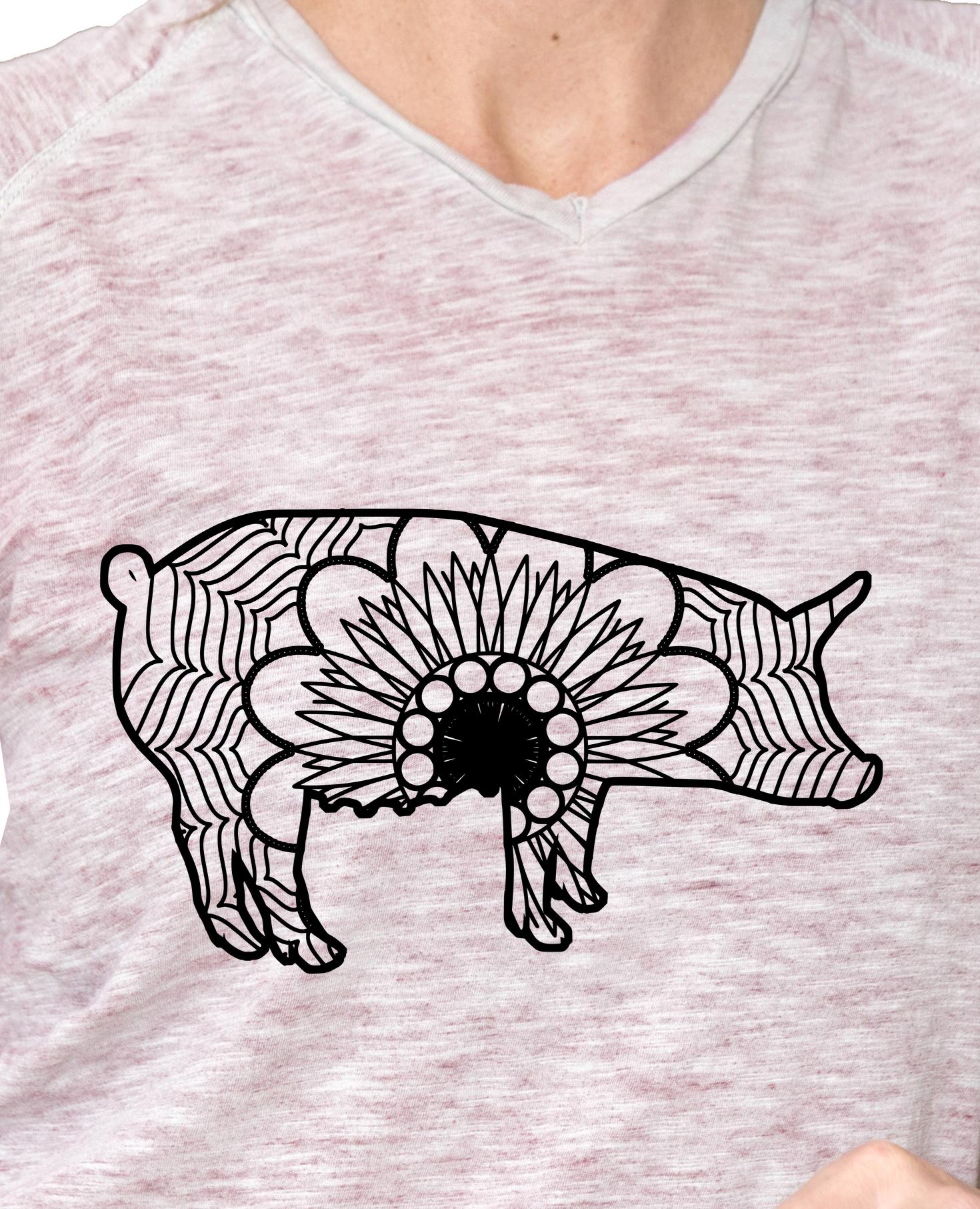 Download Pig Mandala Animal Svg Pdf Mandala Svg Collection ...