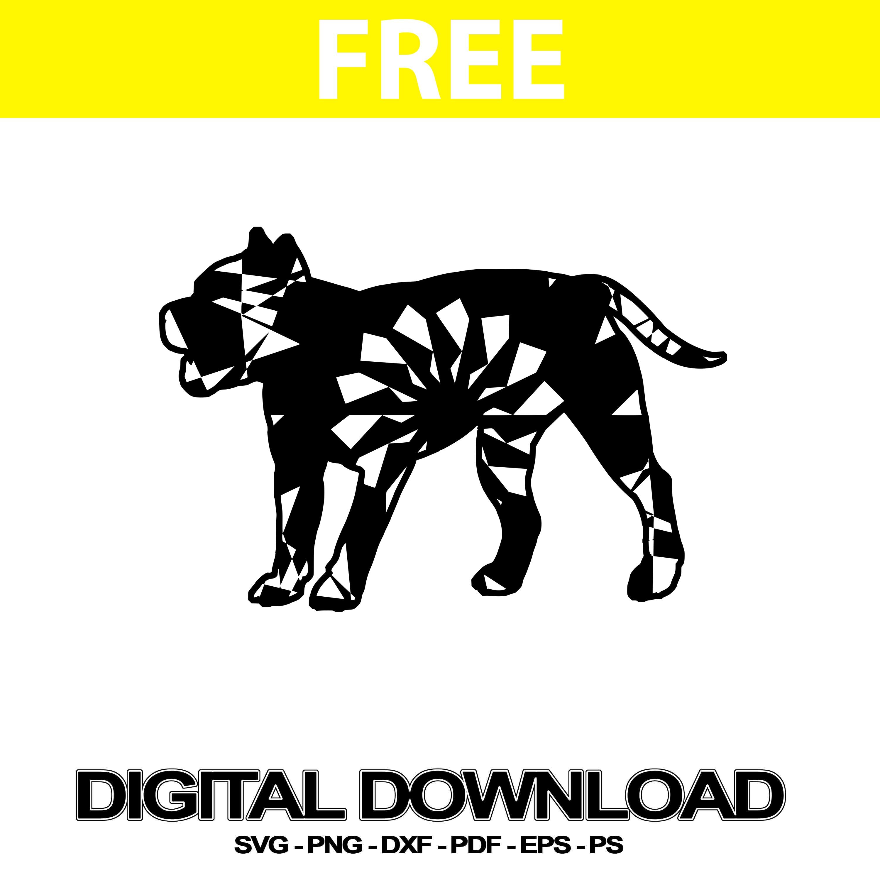 Download Pitbull Svg Downloads Mandala Graphics Svg Free Mandalasvg Com