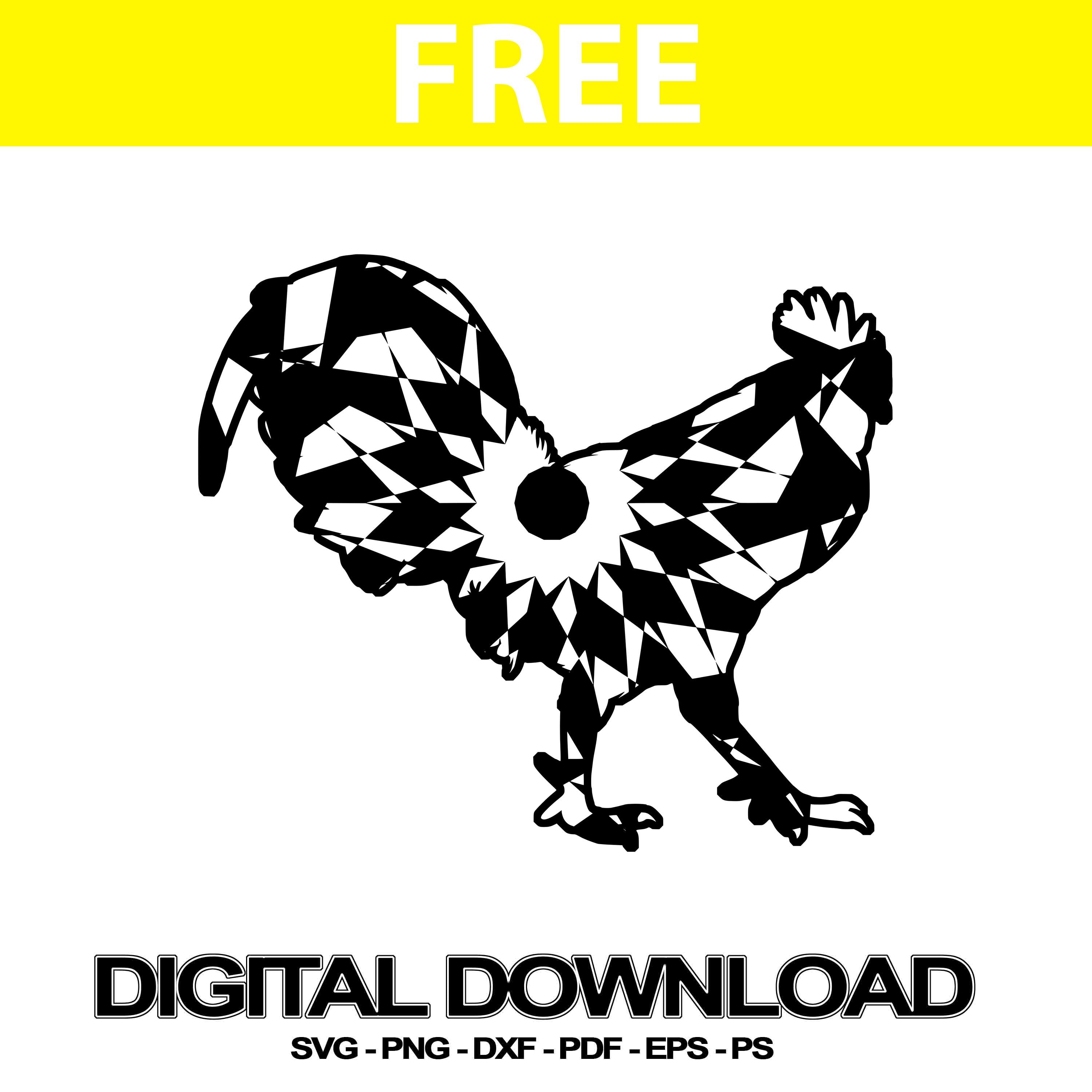 Download Rooster Svgs Files Mandala Art Svg Free Mandalasvg Com