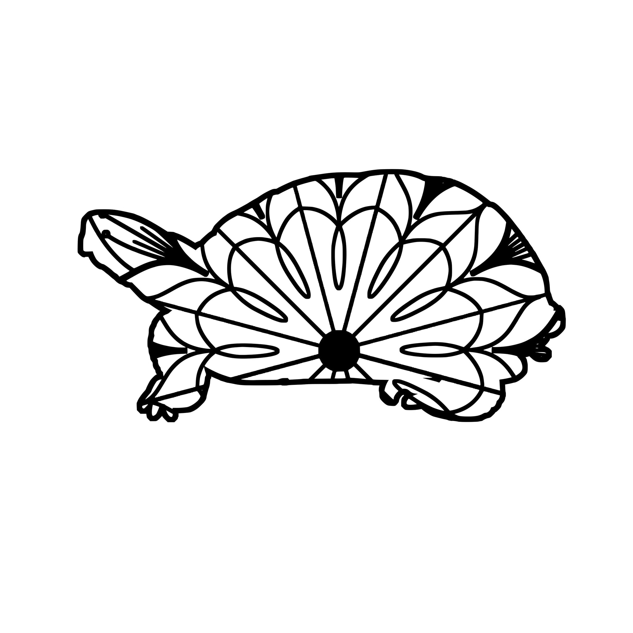 Download Turtle Mandala Turtle Mandala Svg Mandalasvg Com