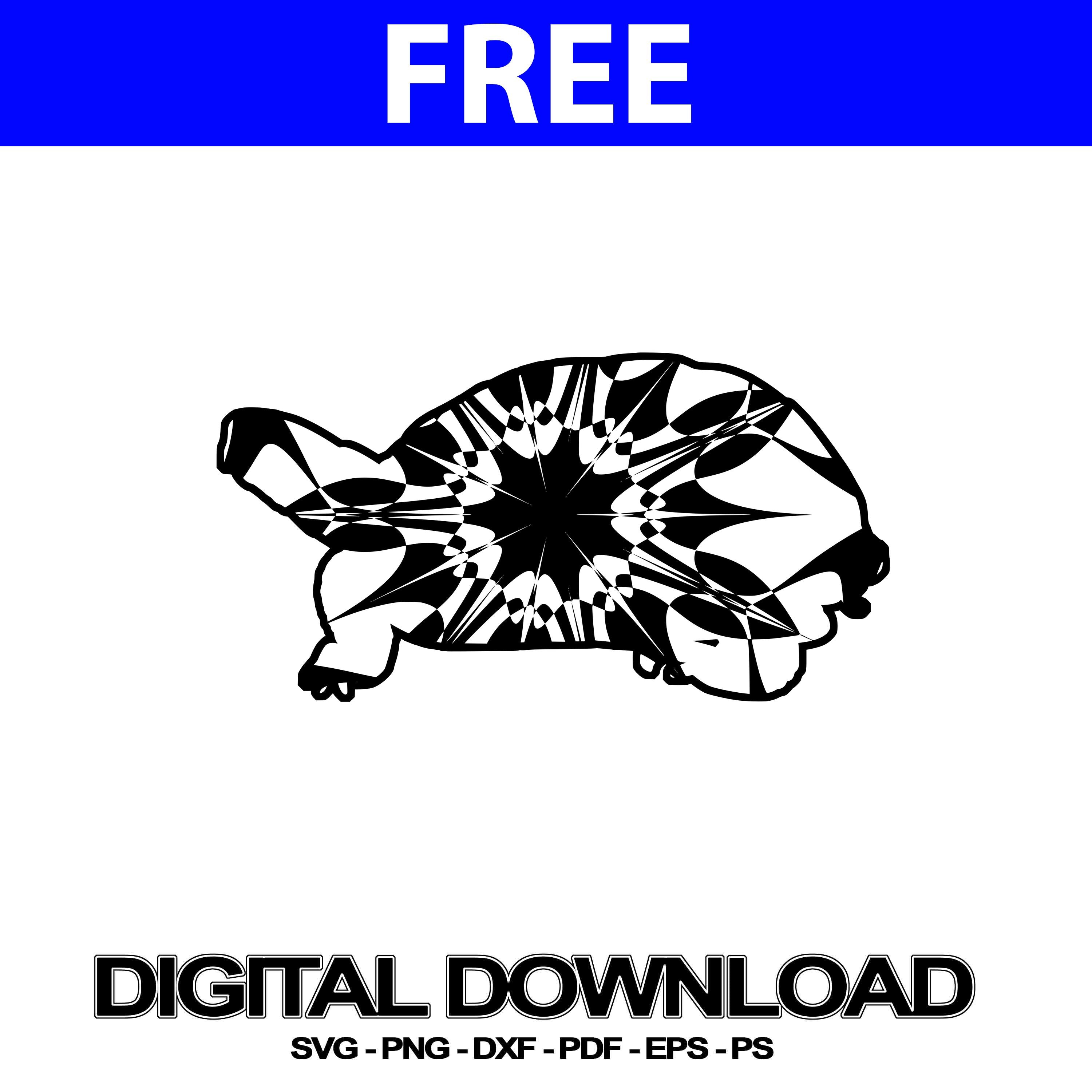 Download Turtle Svg Designs Mandala Cut File Svg Free Mandalasvg Com