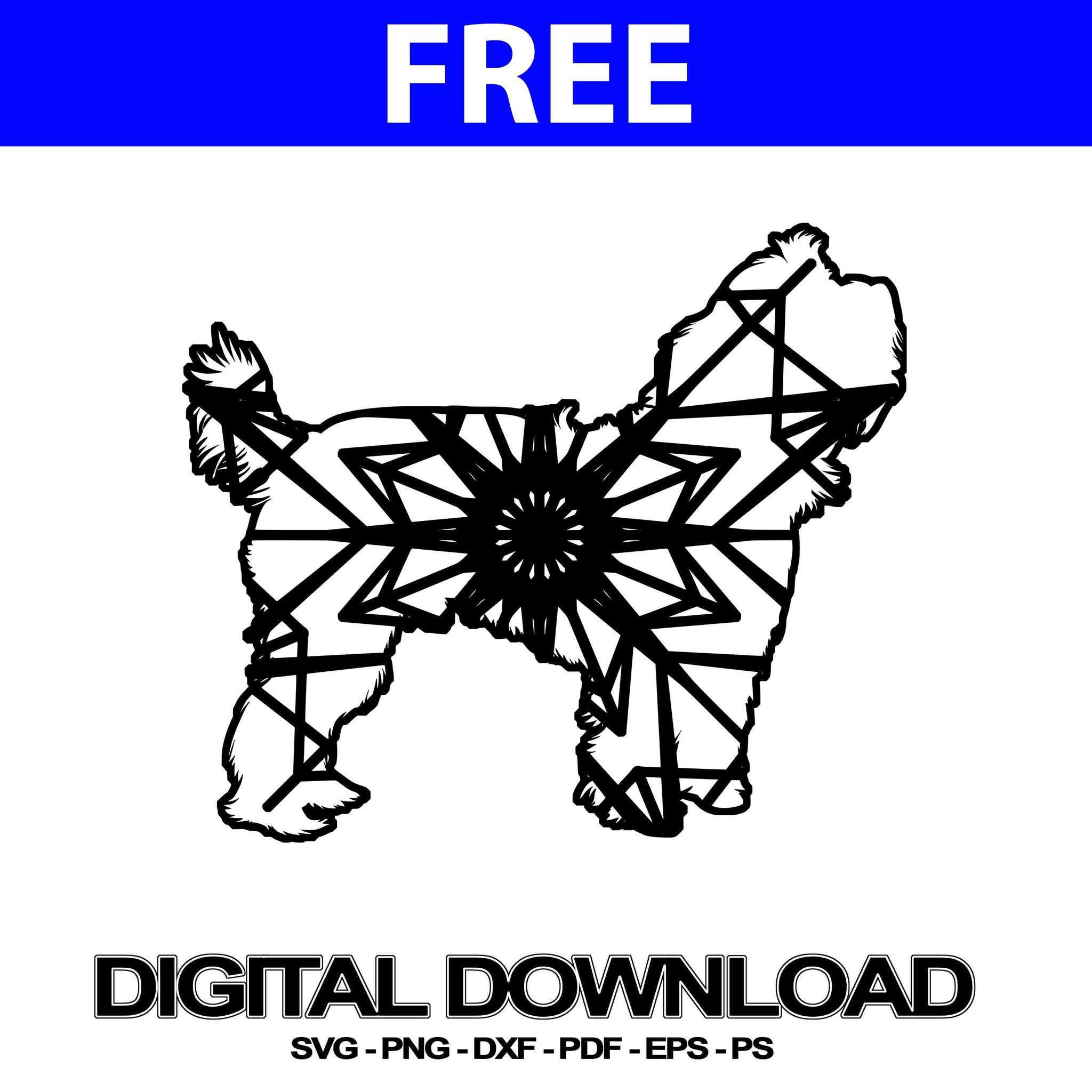 Download Yorkie Cutting Files Mandala Png Svg Free Mandalasvg Com