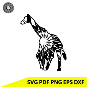 Download Free Svg Cut Pdf Silhouette Cut Files Clipart Svg Young Giraffe Mandalasvg Com