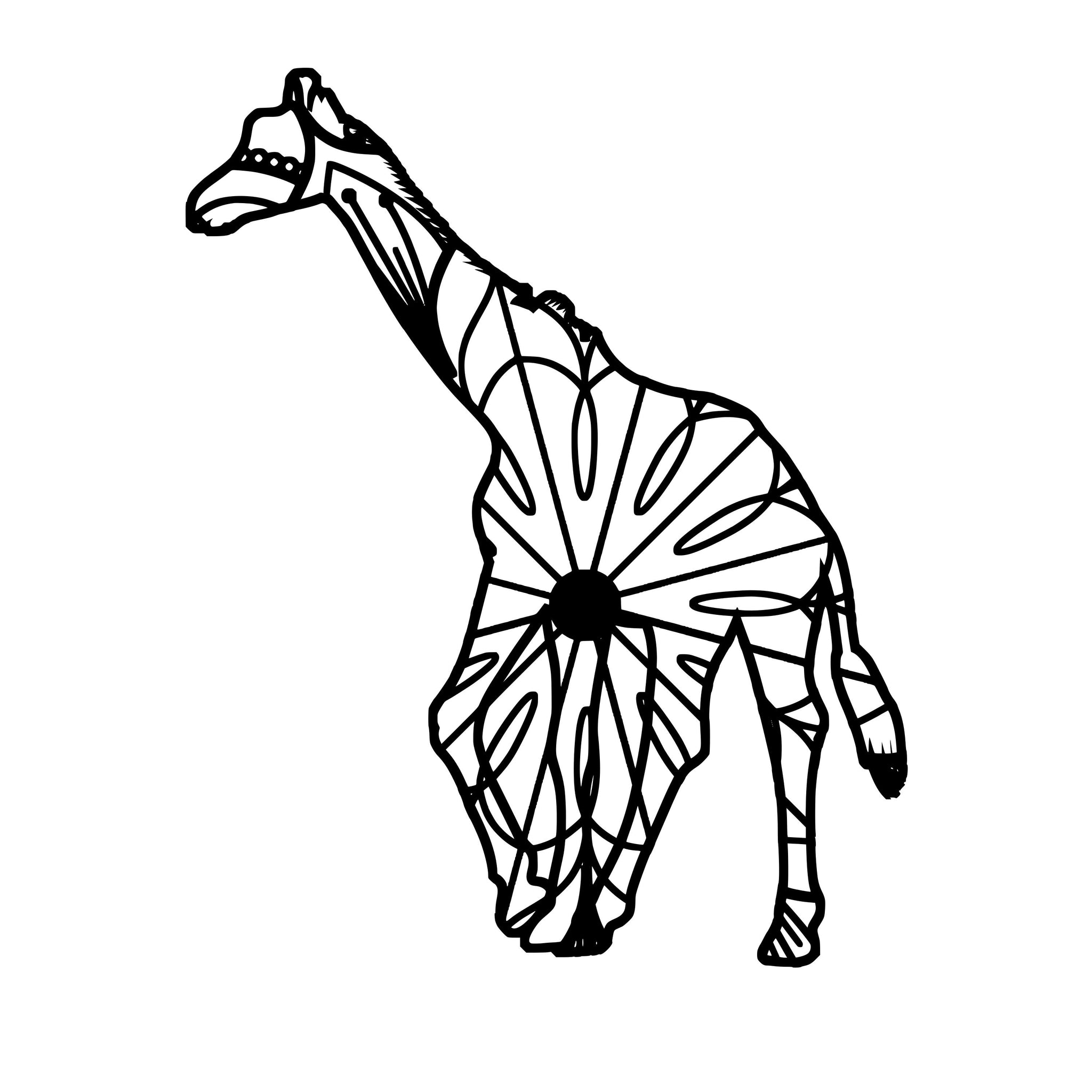 Free Free Mandala Giraffe Svg 500 SVG PNG EPS DXF File