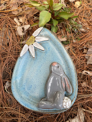 Bunny and Daisy Spoon Rest