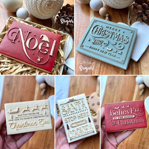 Christmas Cookie Stamps, Cookie Cutter Store