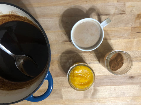Pumpkin Pie Syrup and Pumpkin Pie Chai Tea Latte Recipe