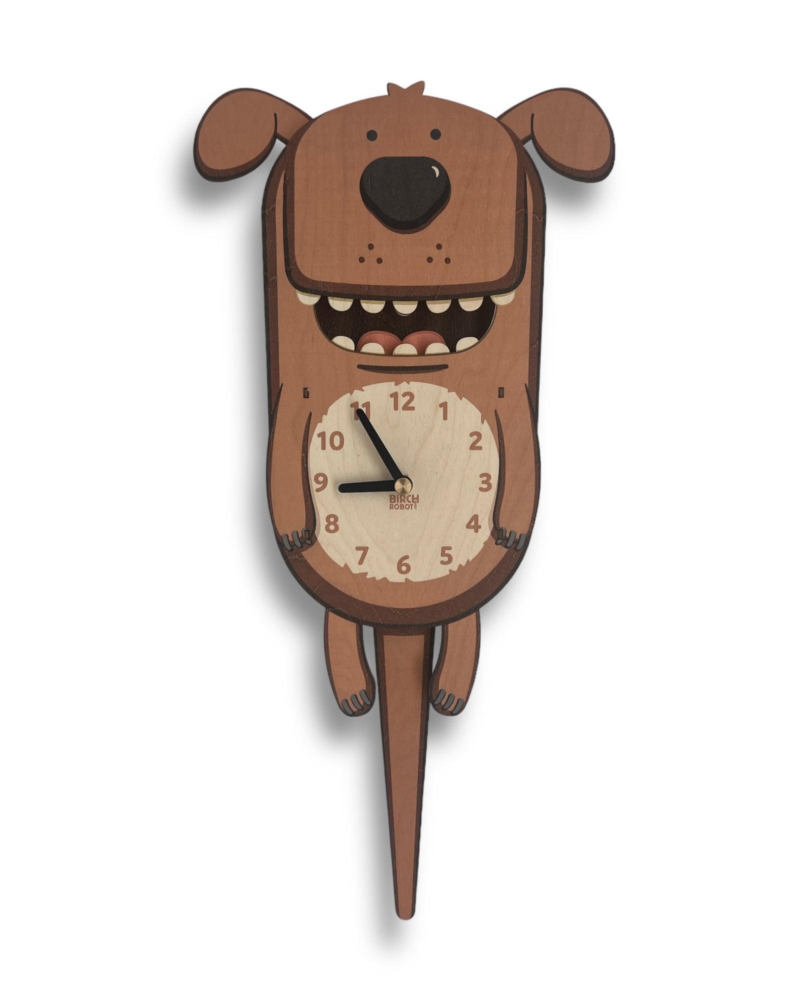 Pee-wee the Dog Pendulum Clock