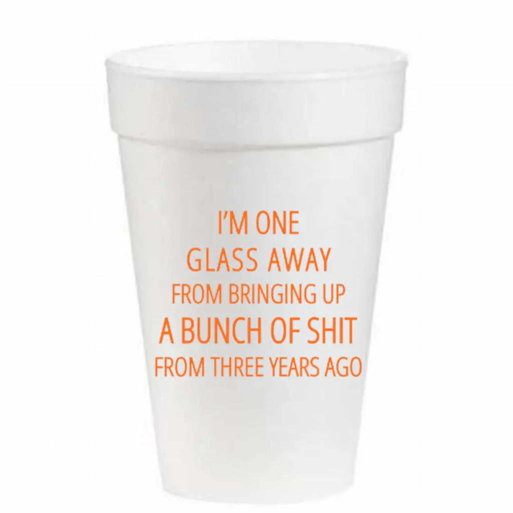 Bloody Mary Morning Brunch Tailgate - Set of 10 Foam Cups